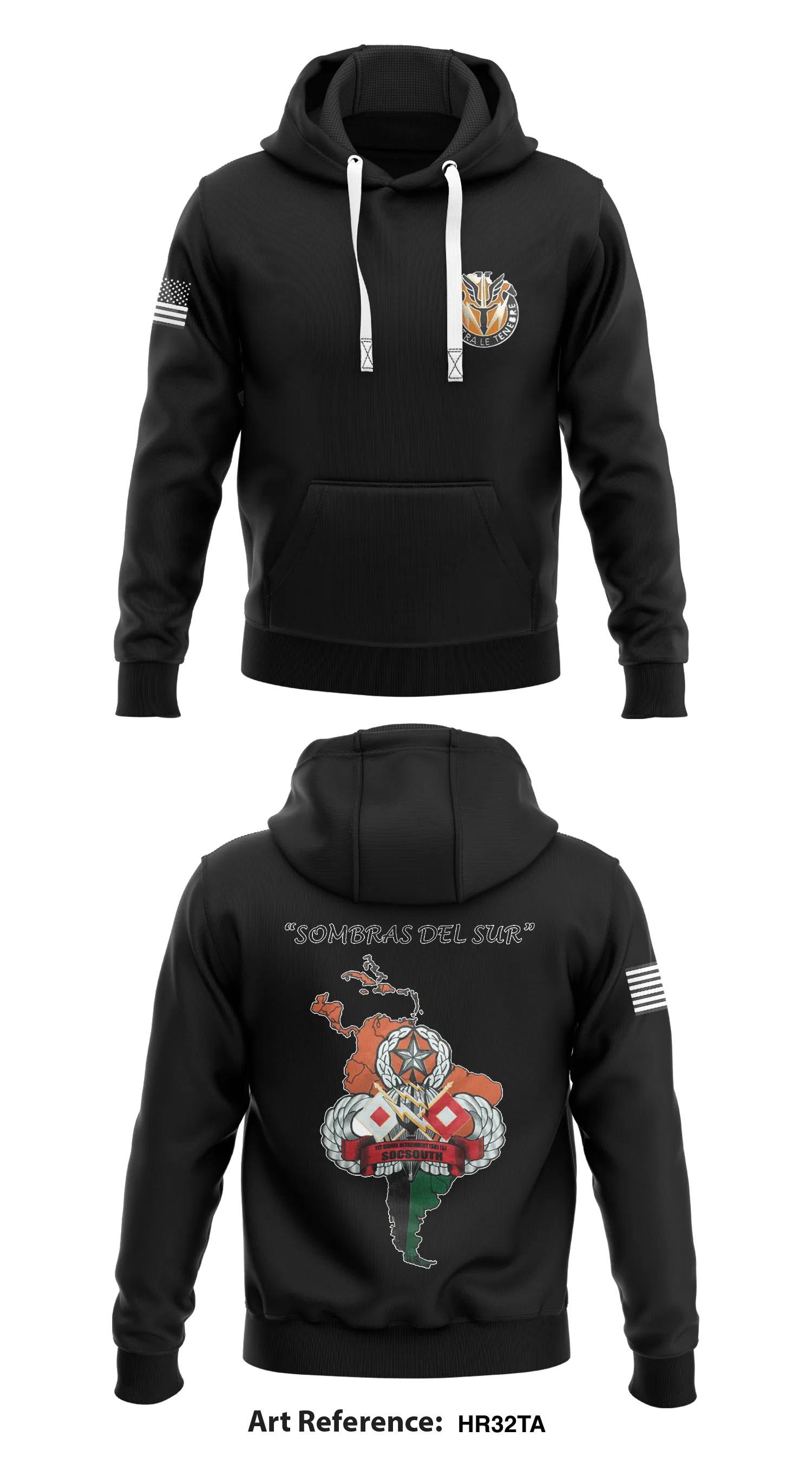 112th Signal Detachment (Special Operations)(Airborne) SOCSOUTH Store 1  Core Men's Hooded Performance Sweatshirt - hr32TA