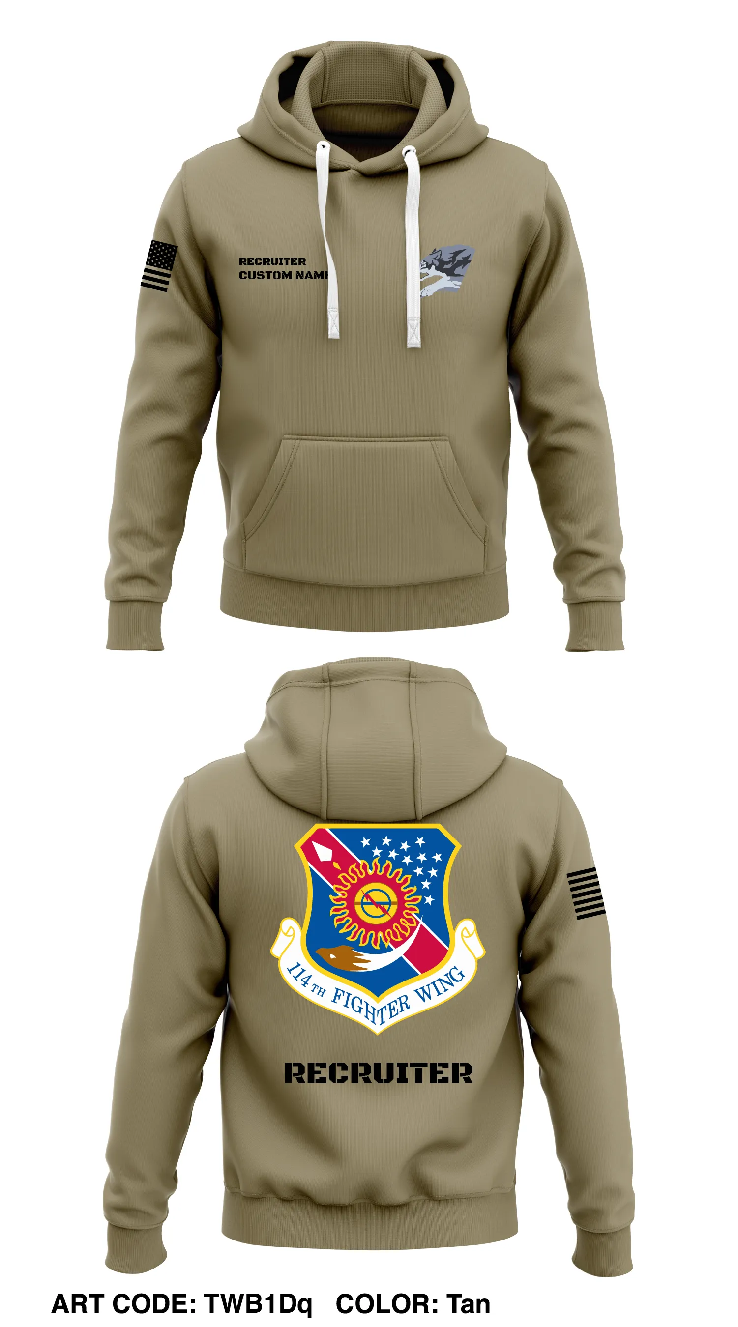 114th Fighter Wing Store 1  Core Men's Hooded Performance Sweatshirt - TWB1Dq