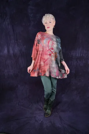 1236HD Line Tee Coral Silt