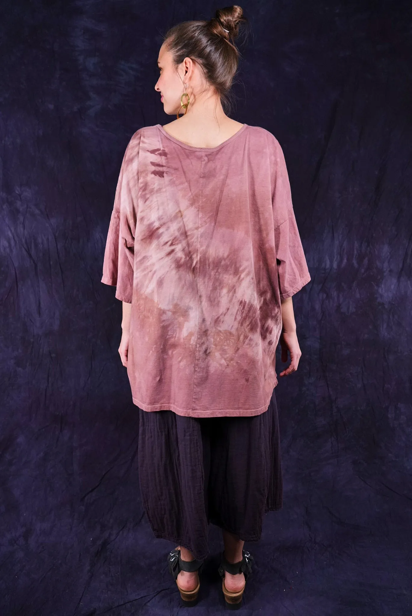 1236HD Line Tee Rosewood#2- 32"L