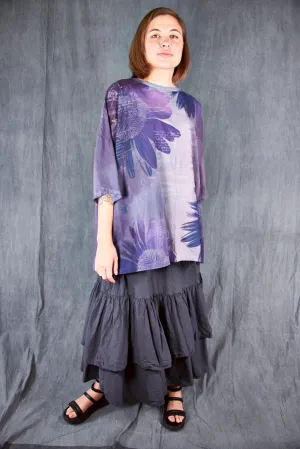 1236HD Line Tee Ultra Purple Daisy 29.5"