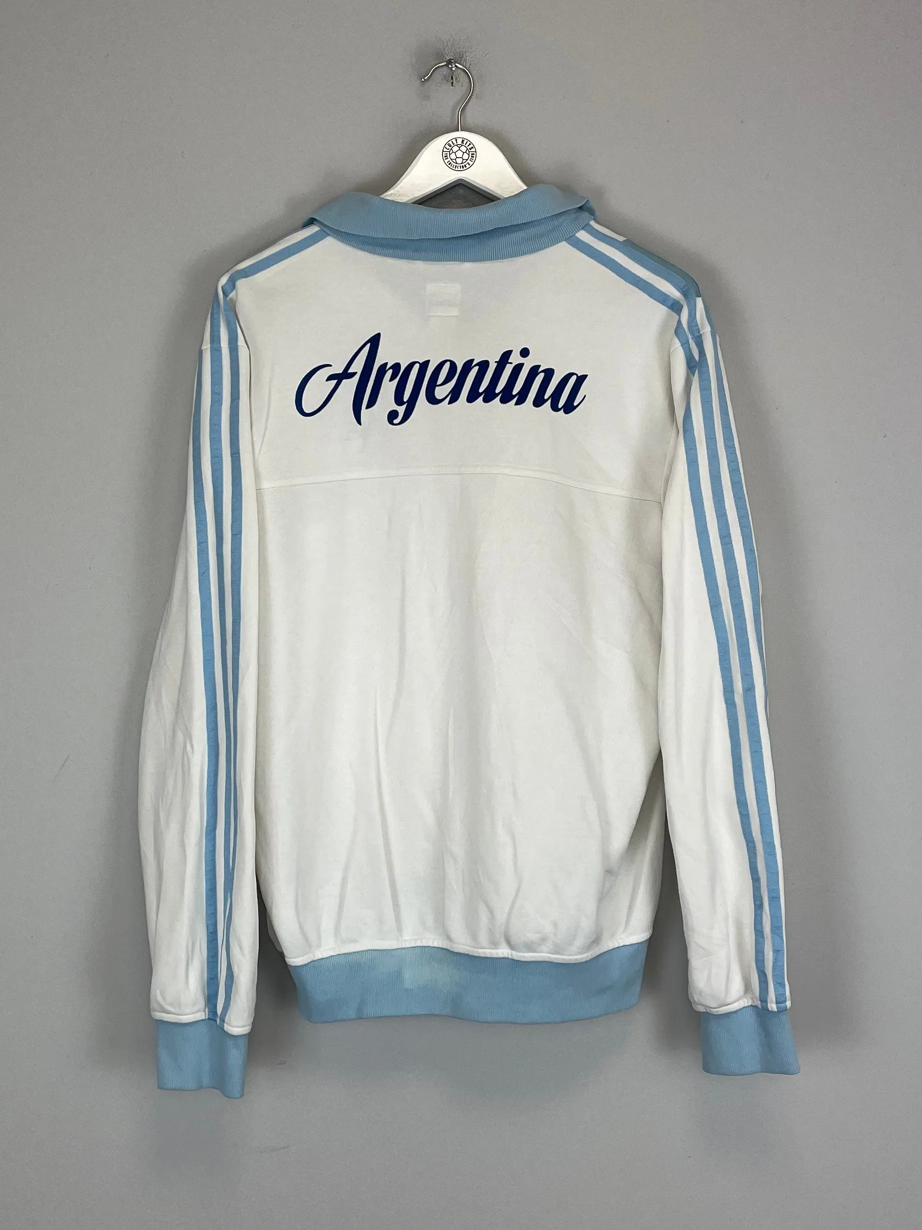 1978 ARGENTINA ADIDAS ORIGINALS TRACK JACKET (L)
