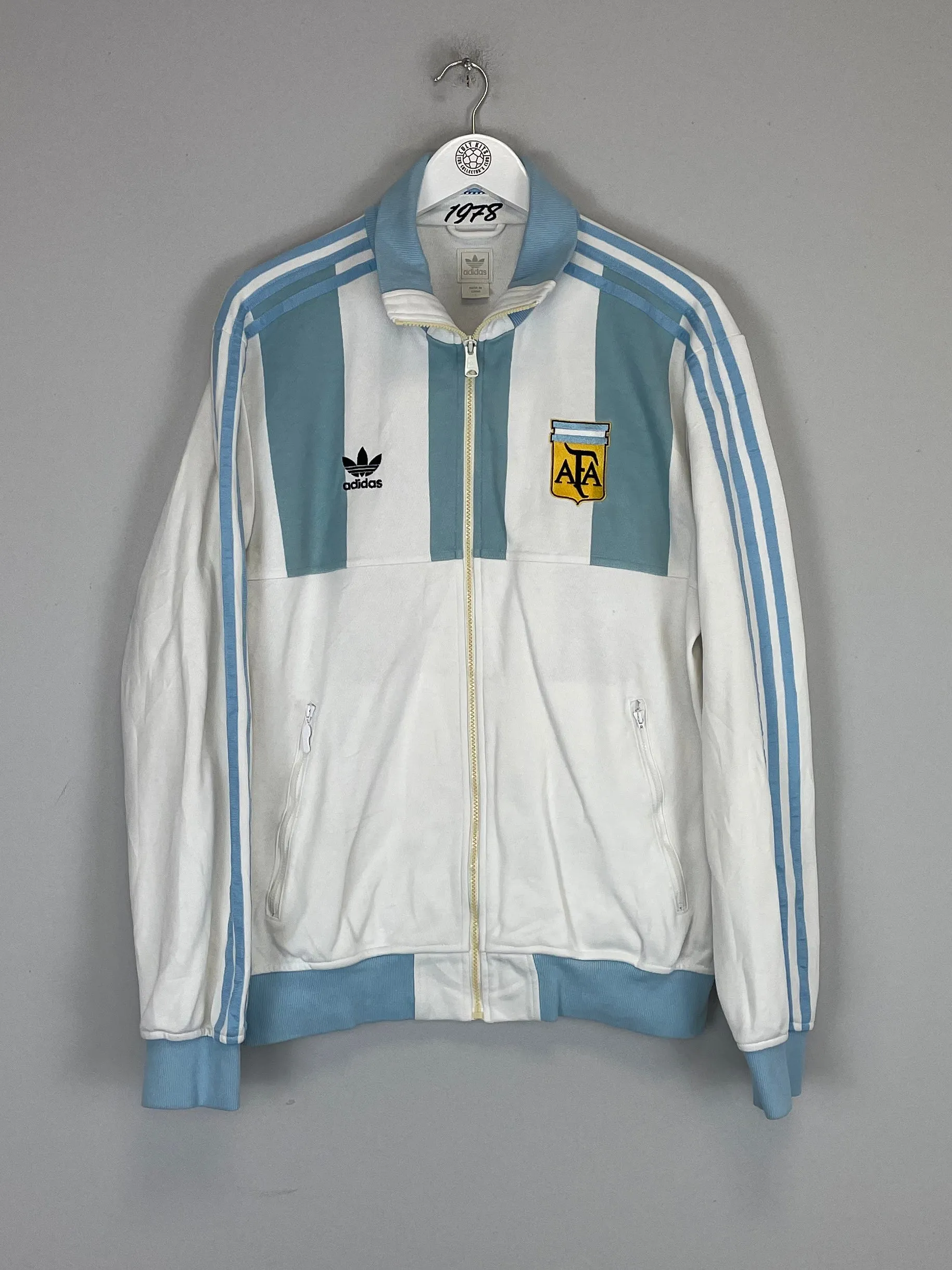 1978 ARGENTINA ADIDAS ORIGINALS TRACK JACKET (L)