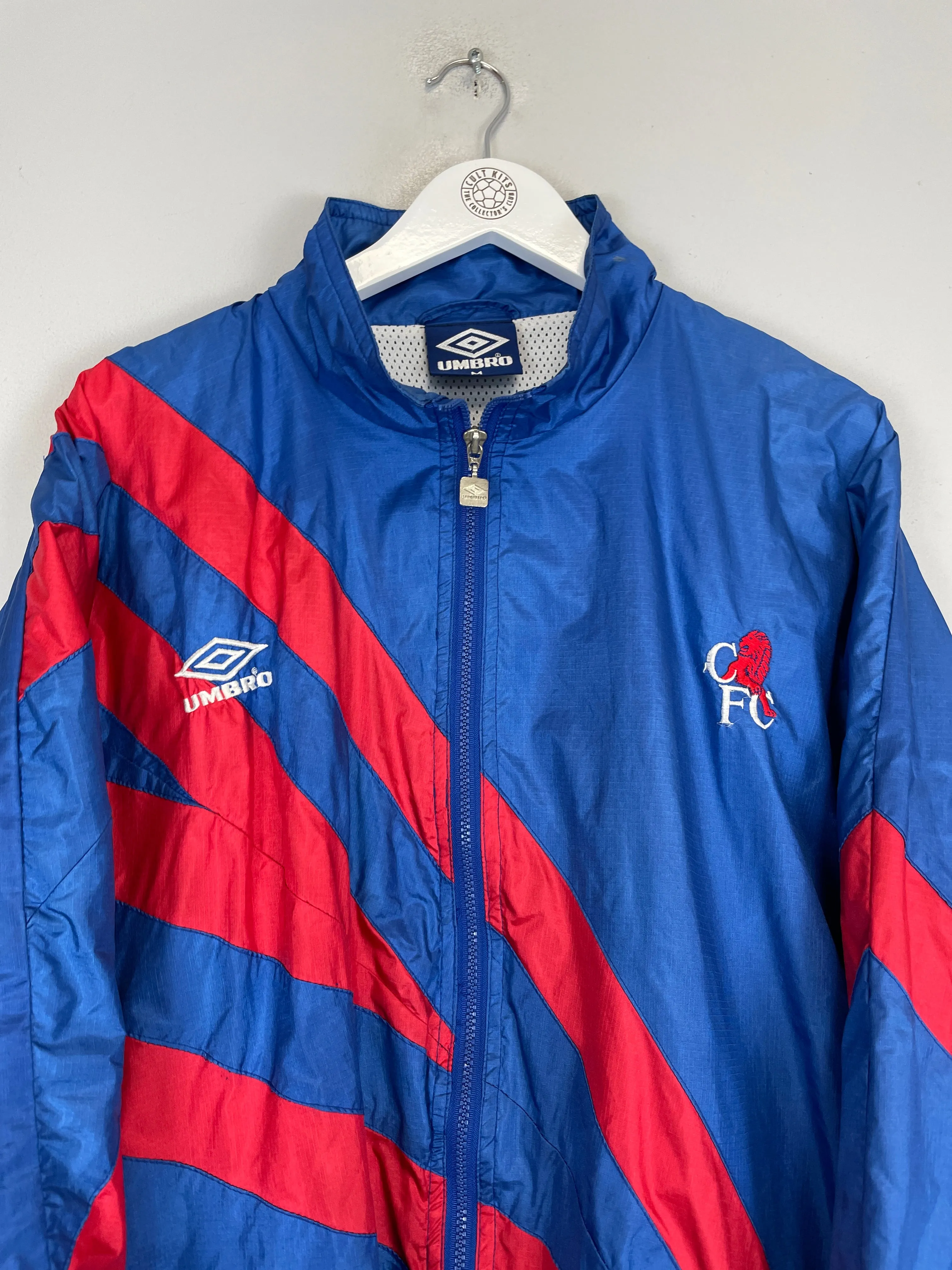 1992/93 CHELSEA TRACK JACKET (M) UMBRO