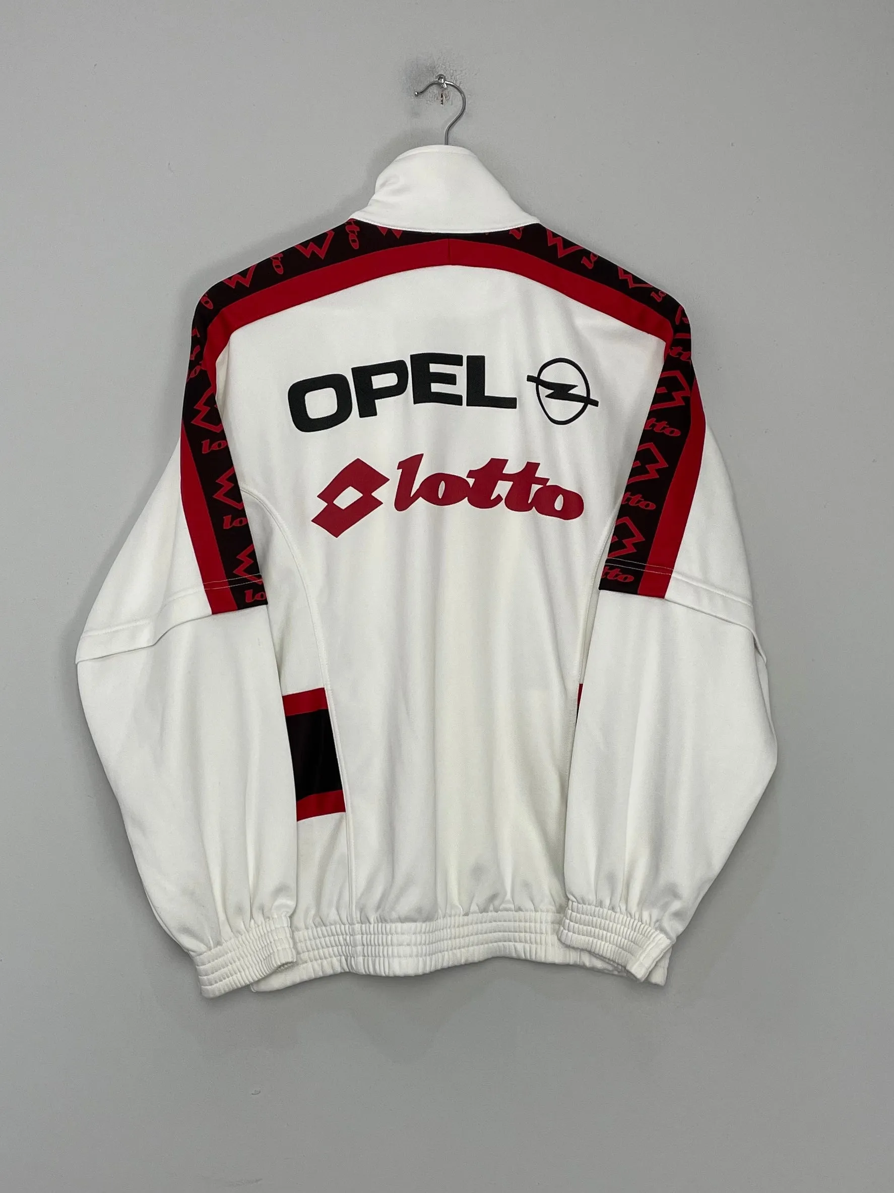 1995/96 AC MILAN TRACK JACKET (M) LOTTO