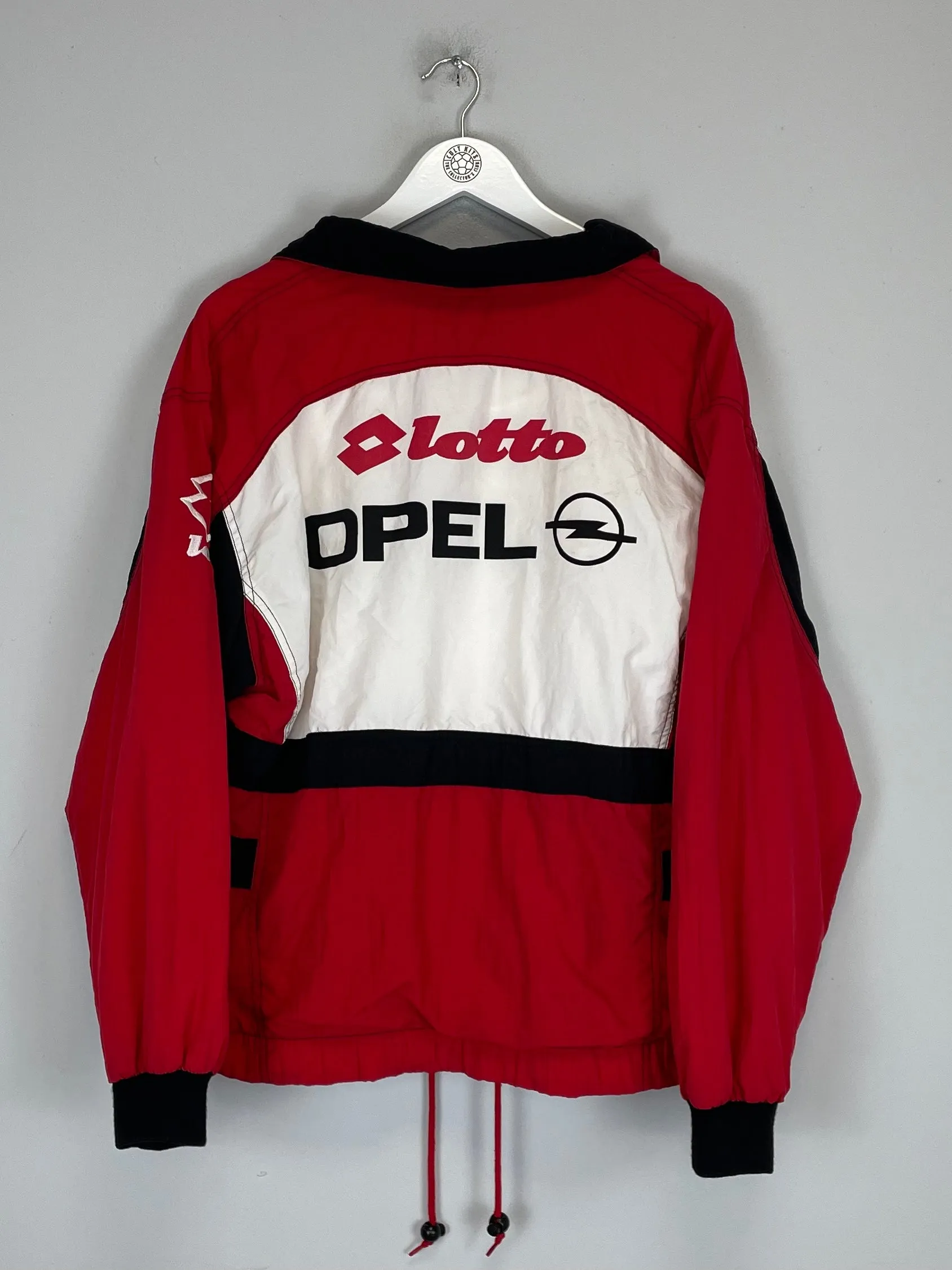1995/96 AC MILAN TRACK JACKET (M) LOTTO
