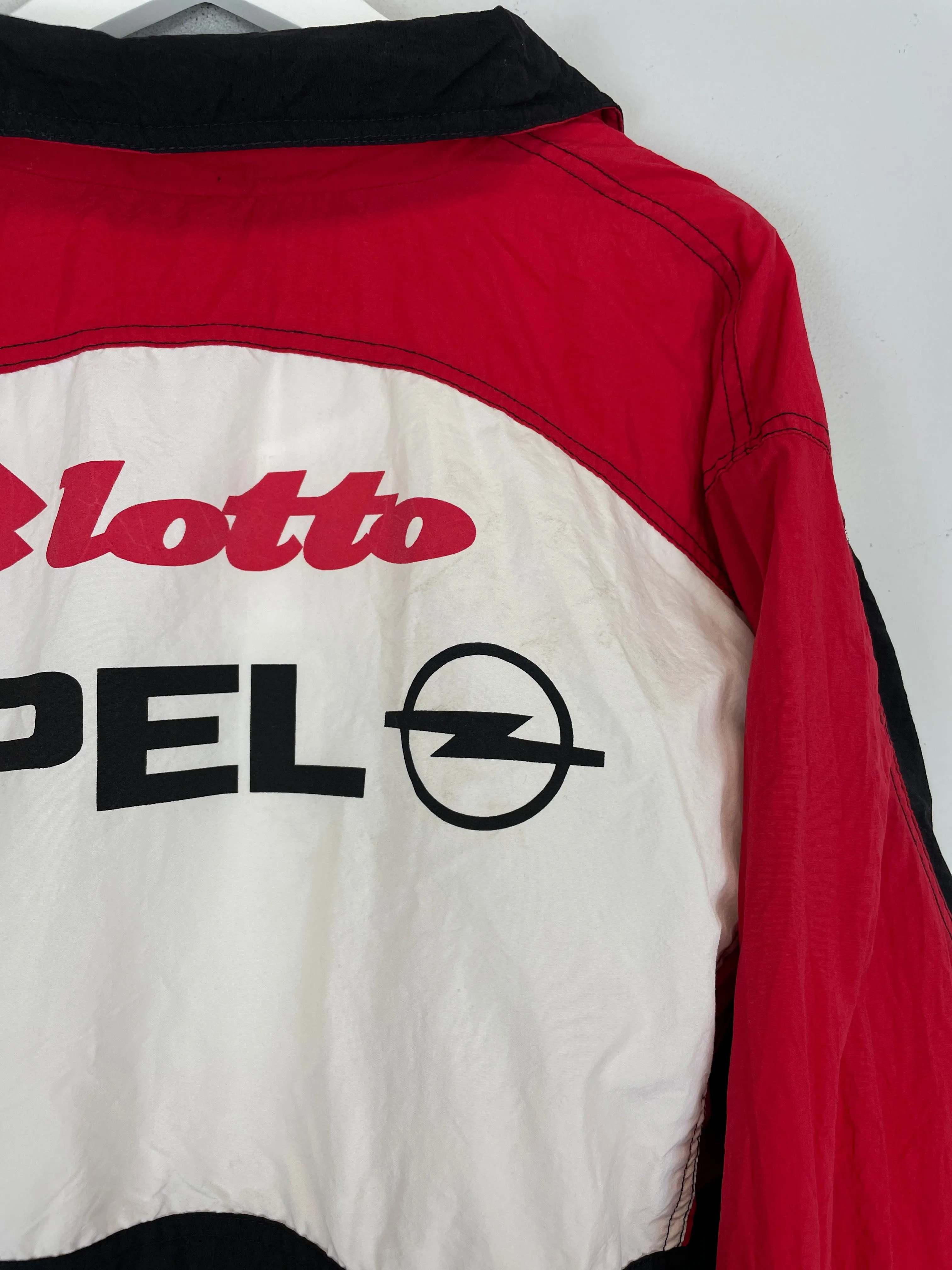 1995/96 AC MILAN TRACK JACKET (M) LOTTO