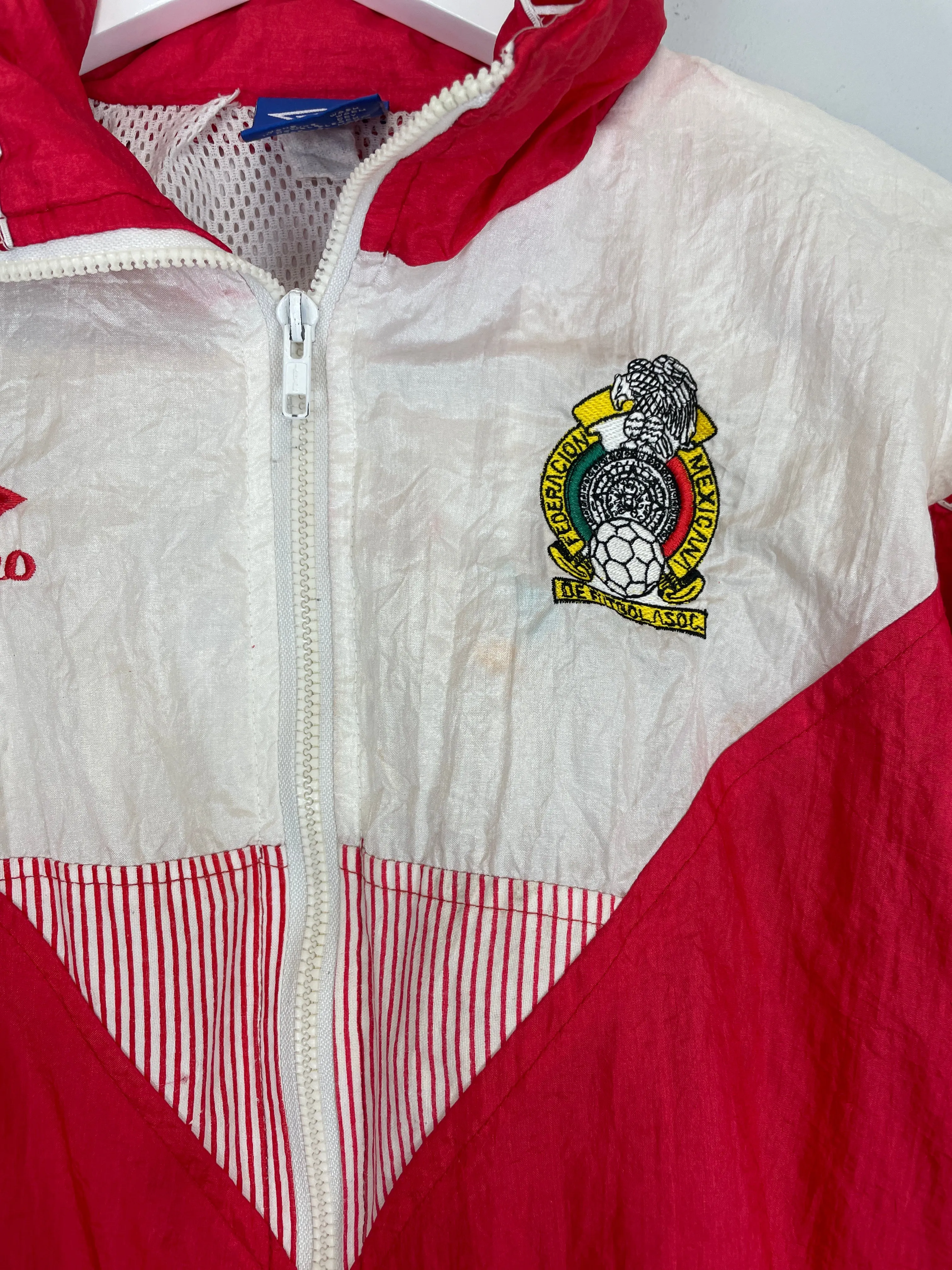 1995/96 NECAXA TRACK JACKET (S) UMBRO