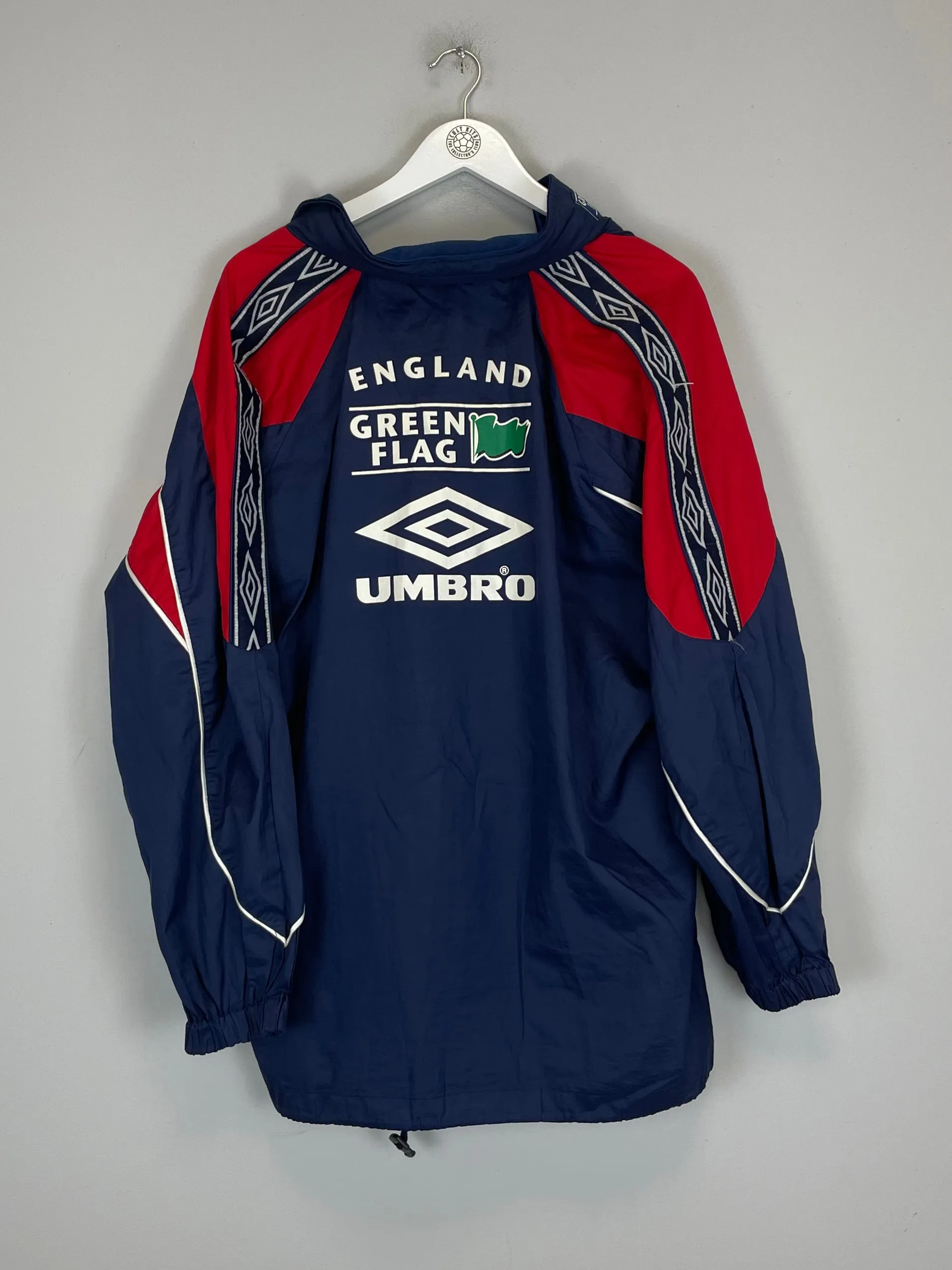 1995/97 ENGLAND TRACK JACKET (M) UMBRO