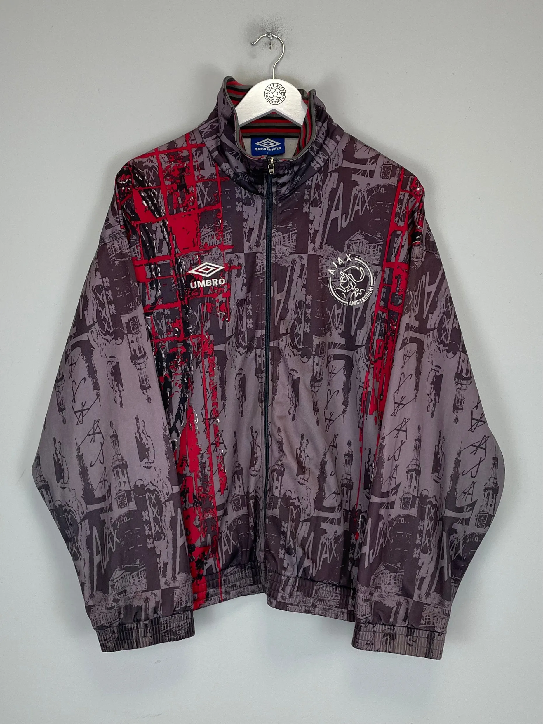 1996/97 AJAX TRACK JACKET (L) UMBRO