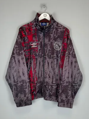 1996/97 AJAX TRACK JACKET (L) UMBRO