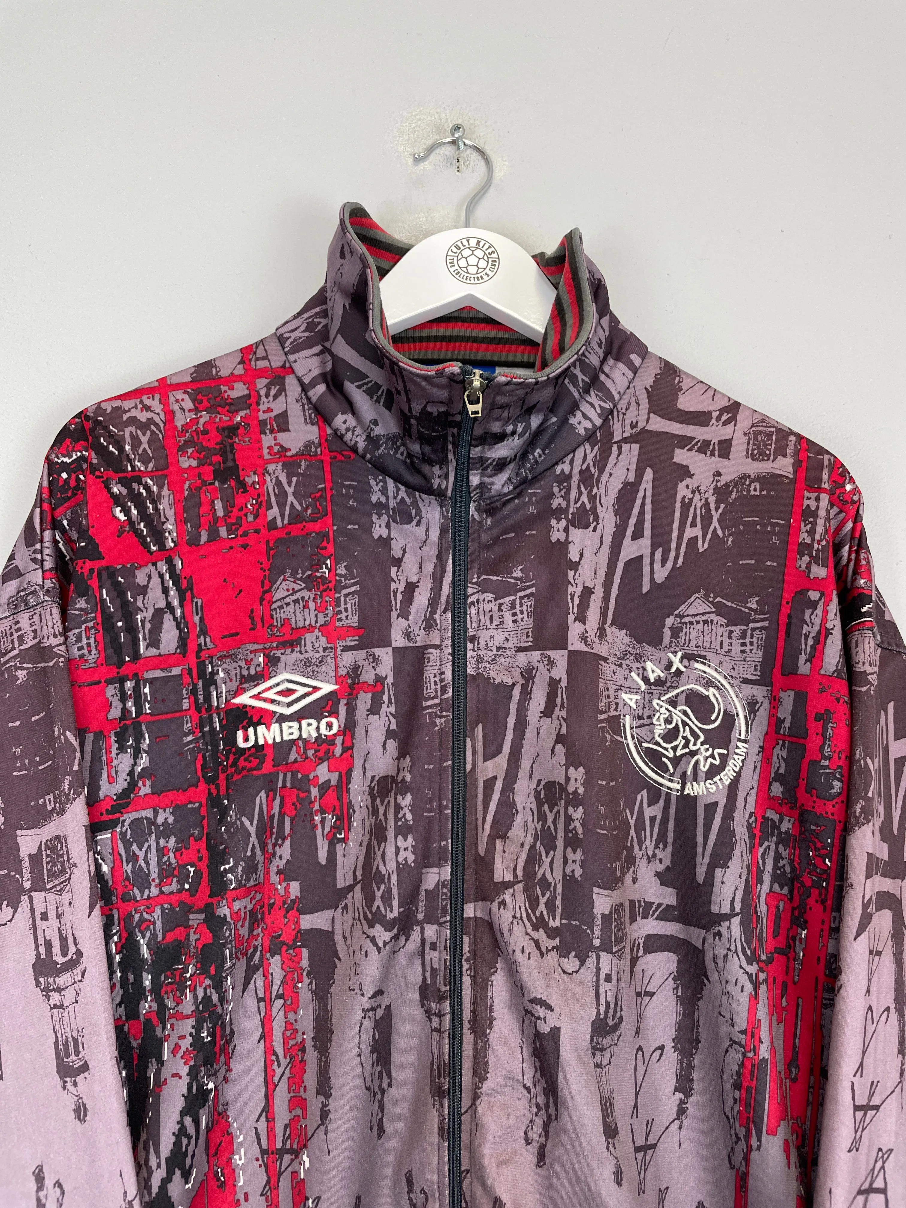 1996/97 AJAX TRACK JACKET (L) UMBRO
