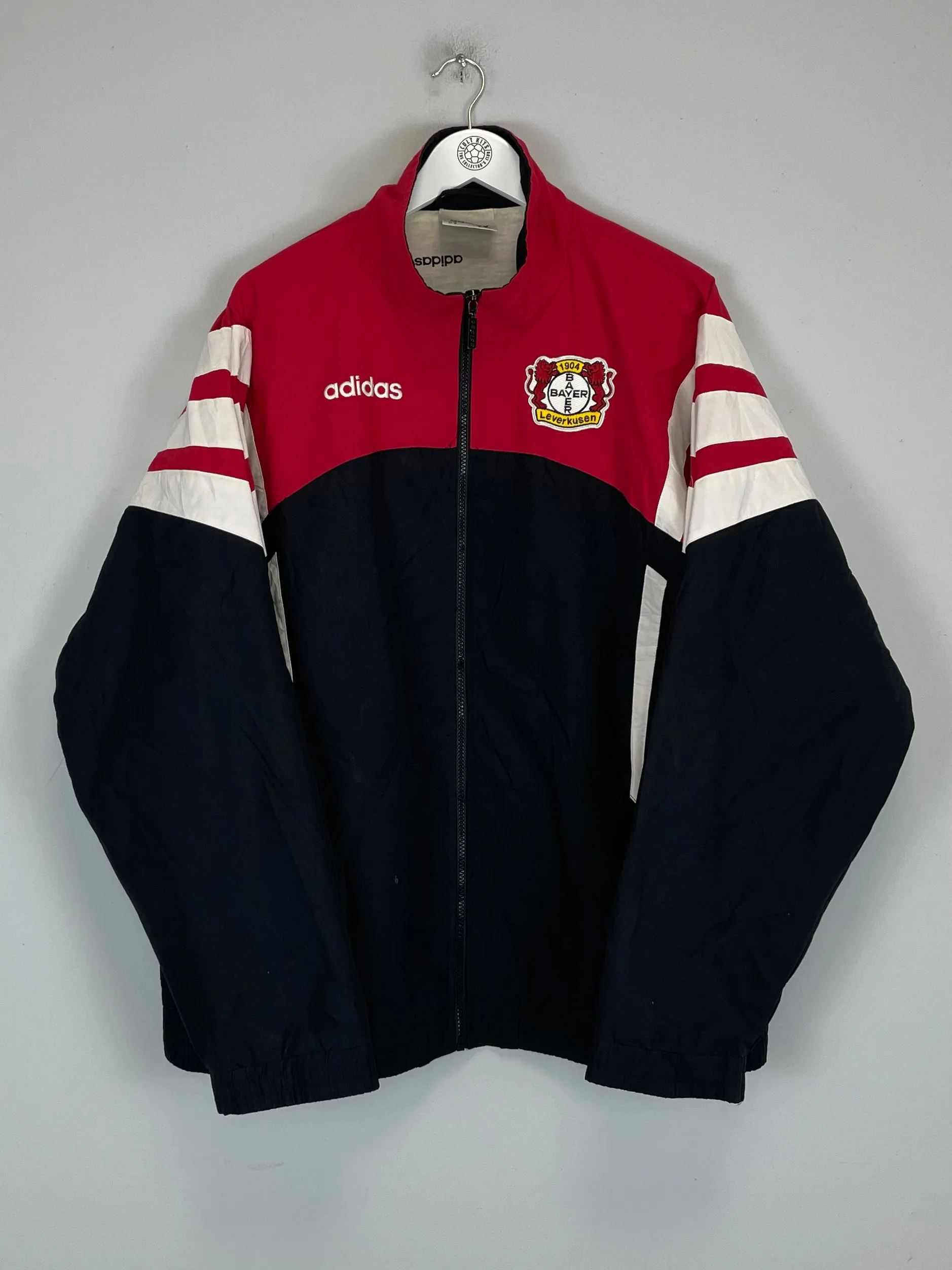 1996/97 BAYER LEVERKUSEN TRACK JACKET (L) ADIDAS