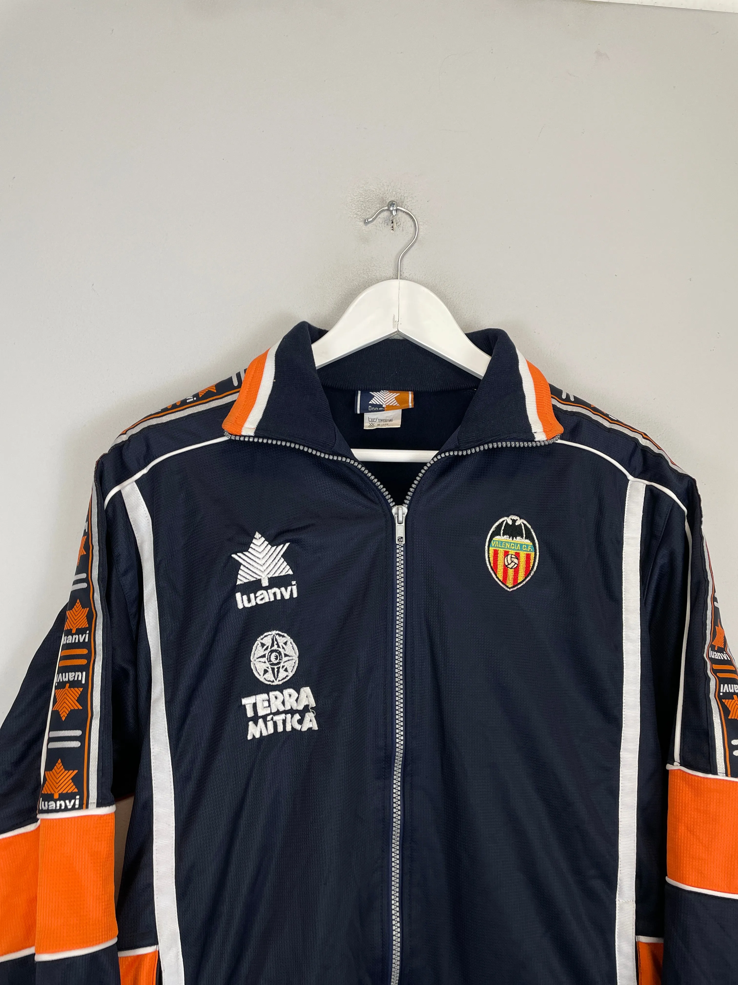 1996/97 VALENCIA TRACK JACKET (L) LUANVI