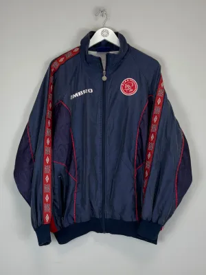 1997/98 AJAX TRACK JACKET (XL) UMBRO