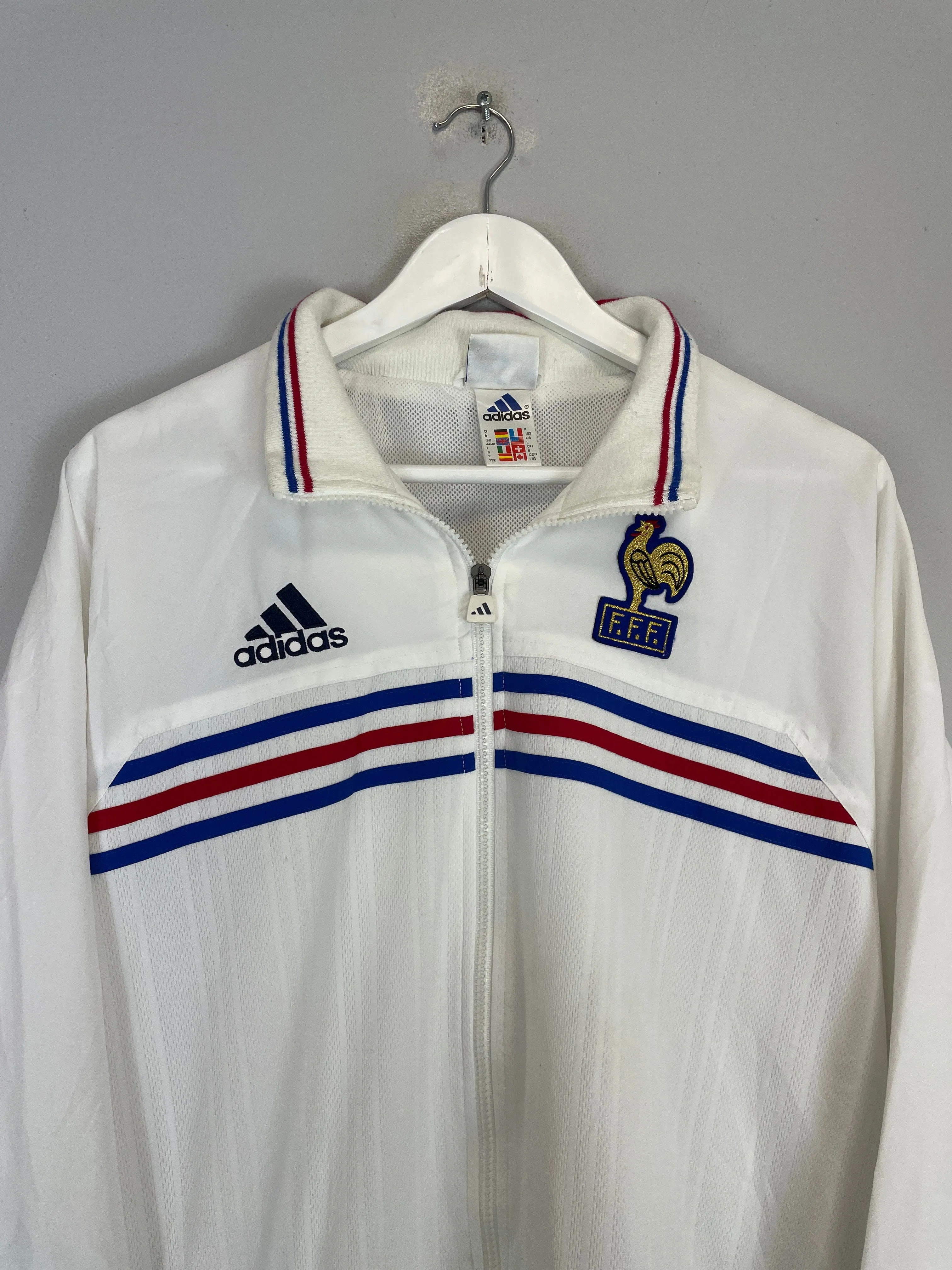 1998/00 FRANCE TRACK JACKET (L) ADIDAS