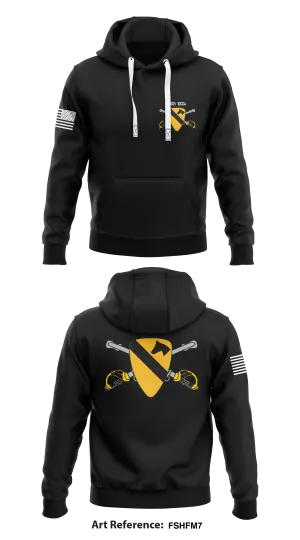1st Cavalry Division Store 1  Core Men's Hooded Performance Sweatshirt - FShFm7