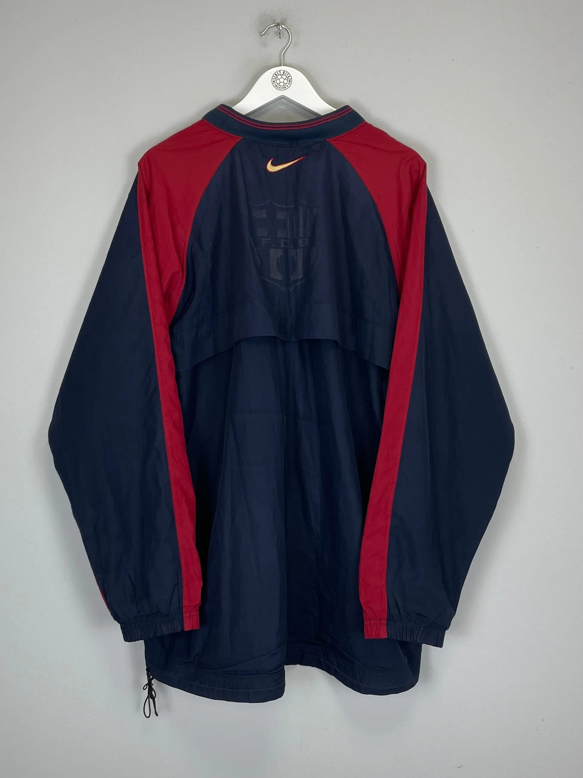2000/01 BARCELONA TRACK JACKET (XL) NIKE