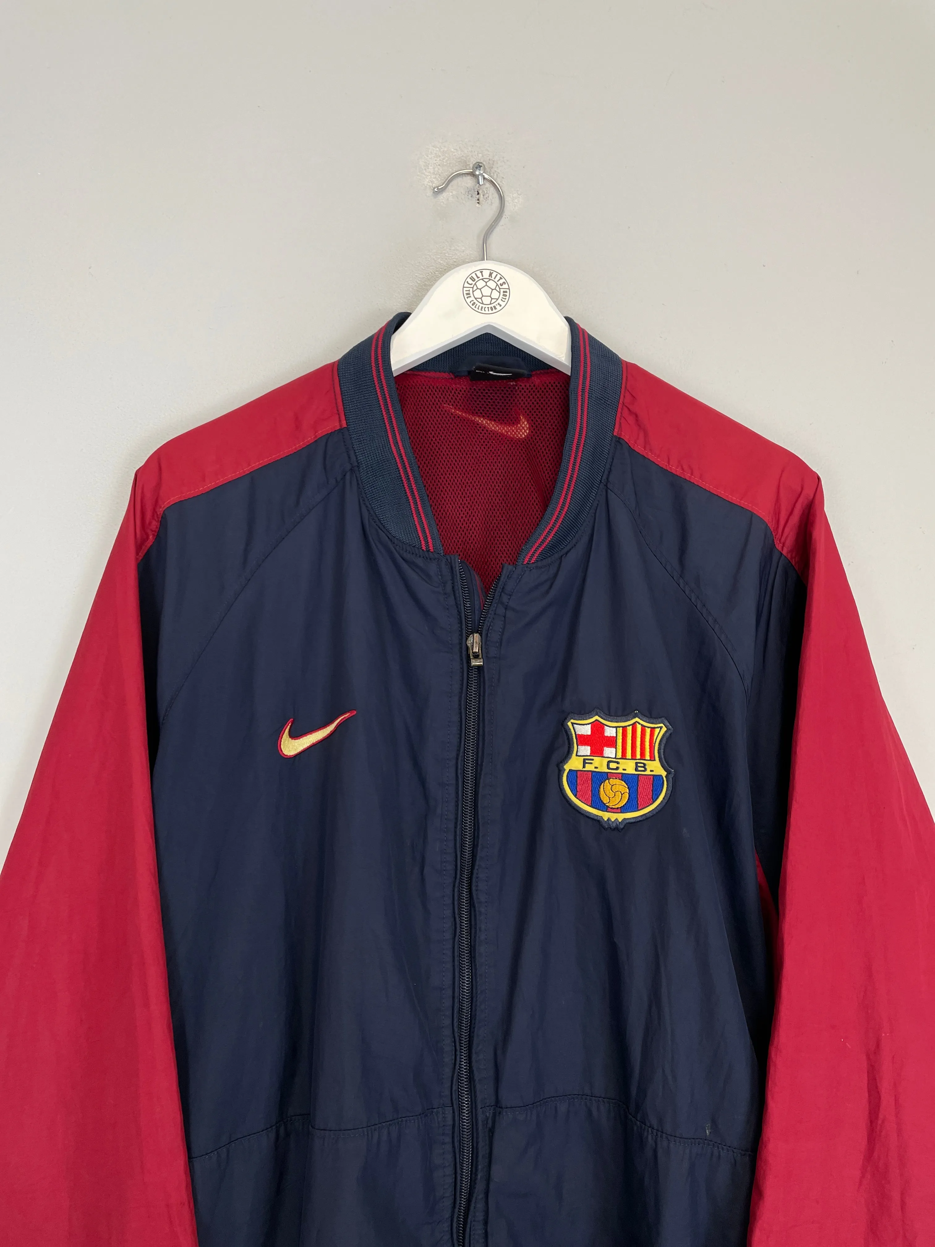 2000/01 BARCELONA TRACK JACKET (XL) NIKE