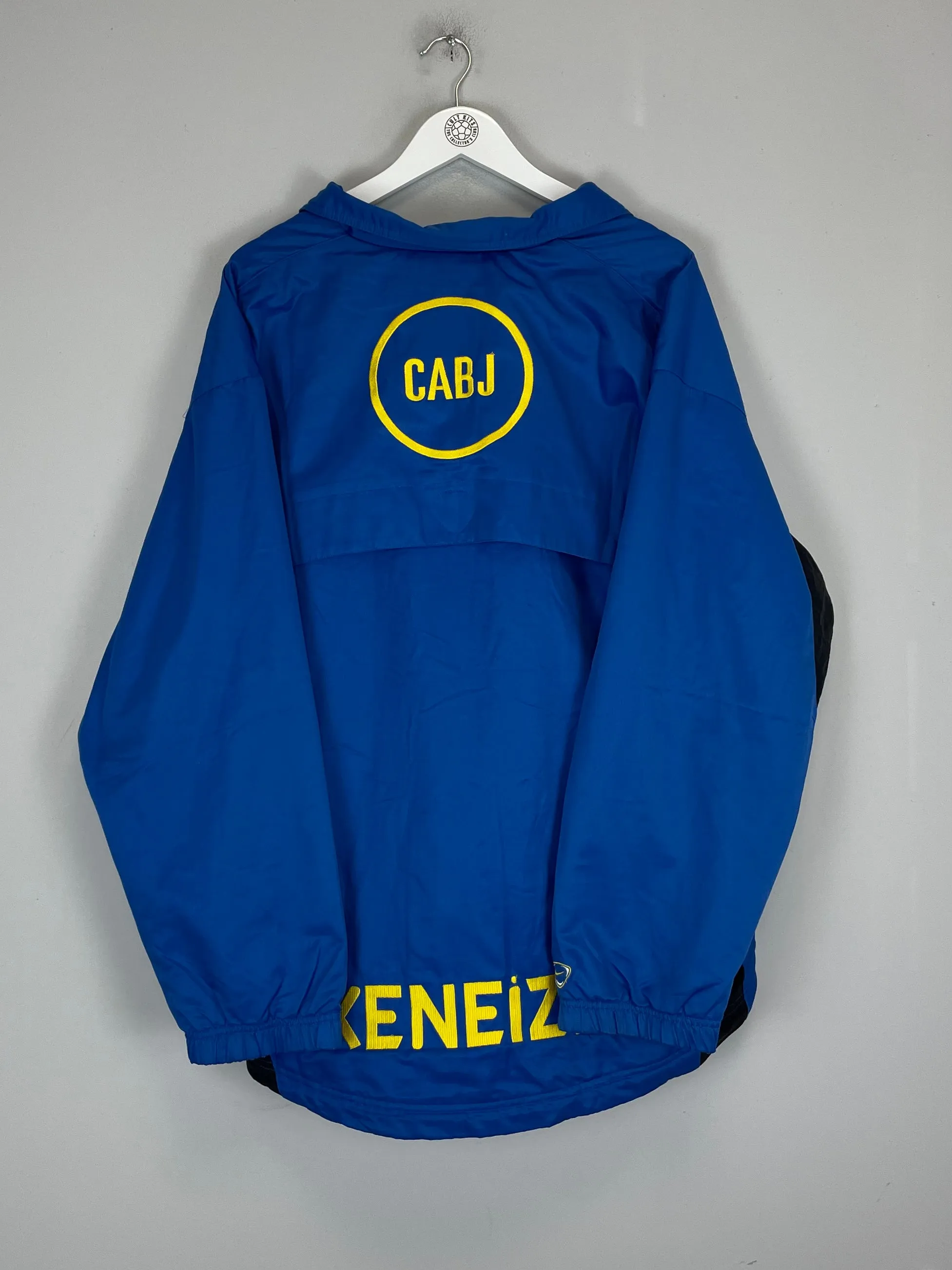 2000/01 BOCA JUNIORS TRACK JACKET (XL) NIKE