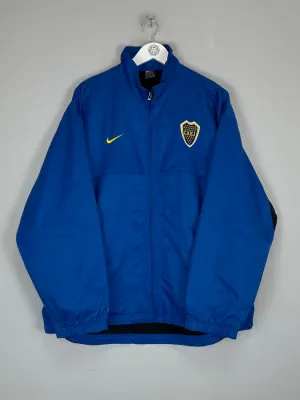 2000/01 BOCA JUNIORS TRACK JACKET (XL) NIKE