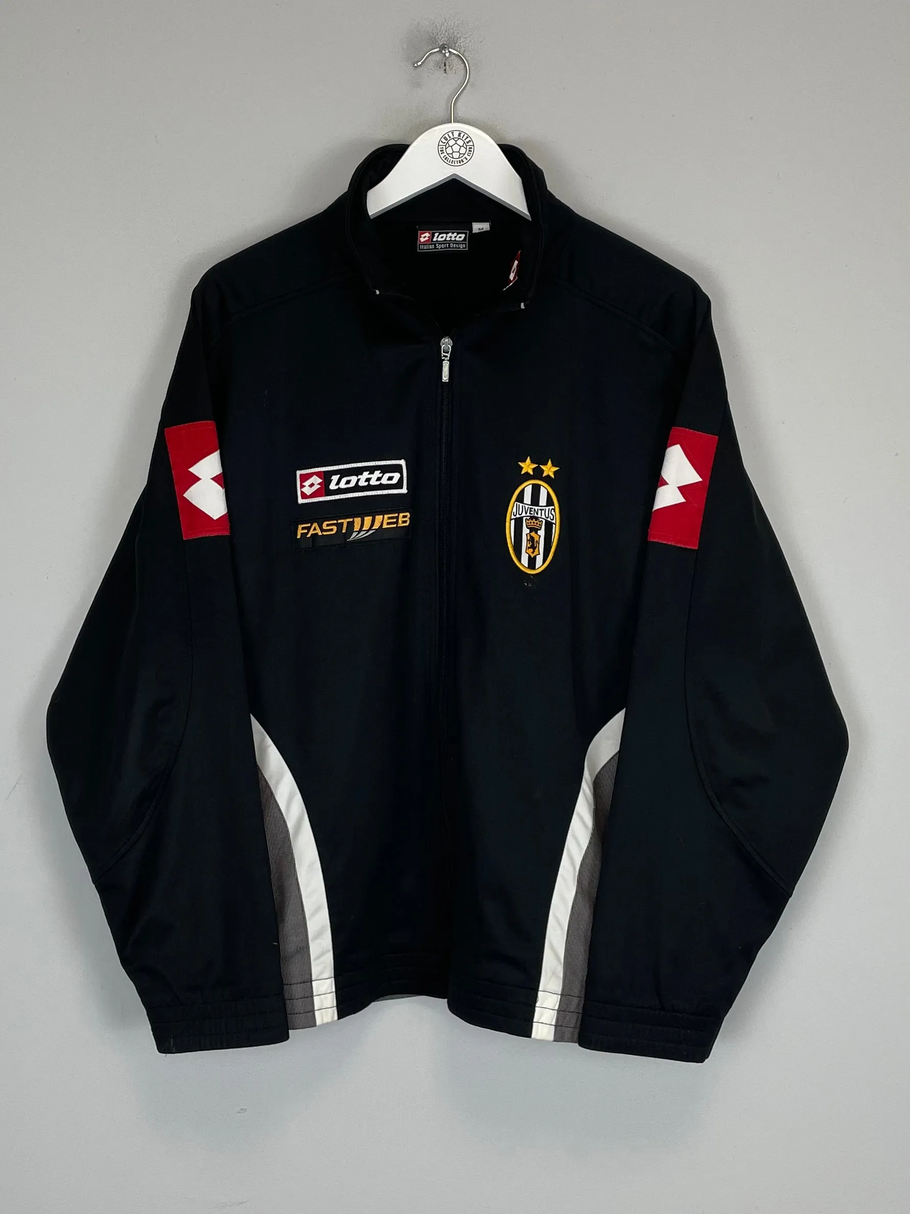 2001/02 JUVENTUS TRACK JACKET (M) LOTTO