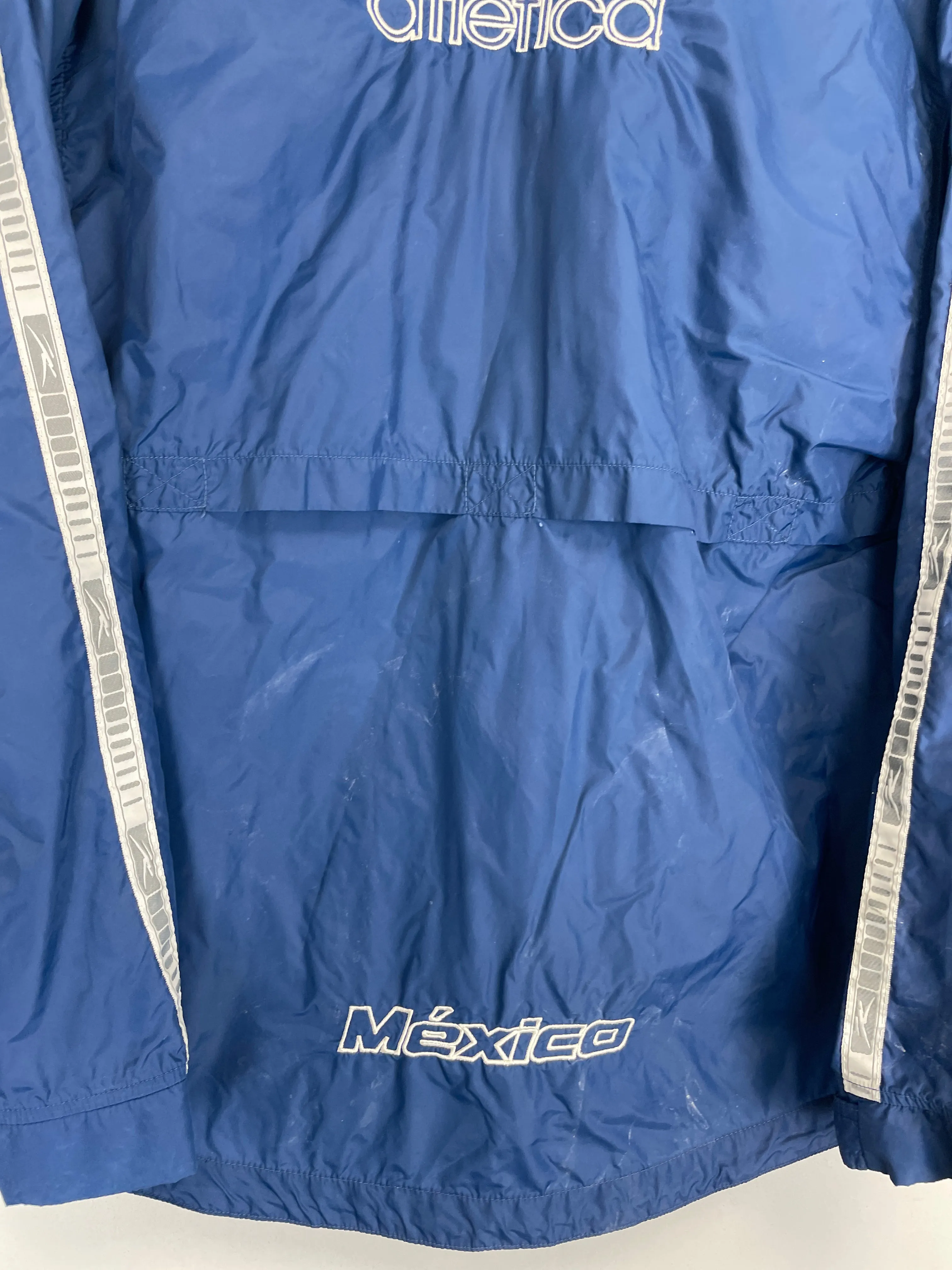 2001/02 MEXICO 1/4 ZIP TRACK JACKET (M) ATLETICA