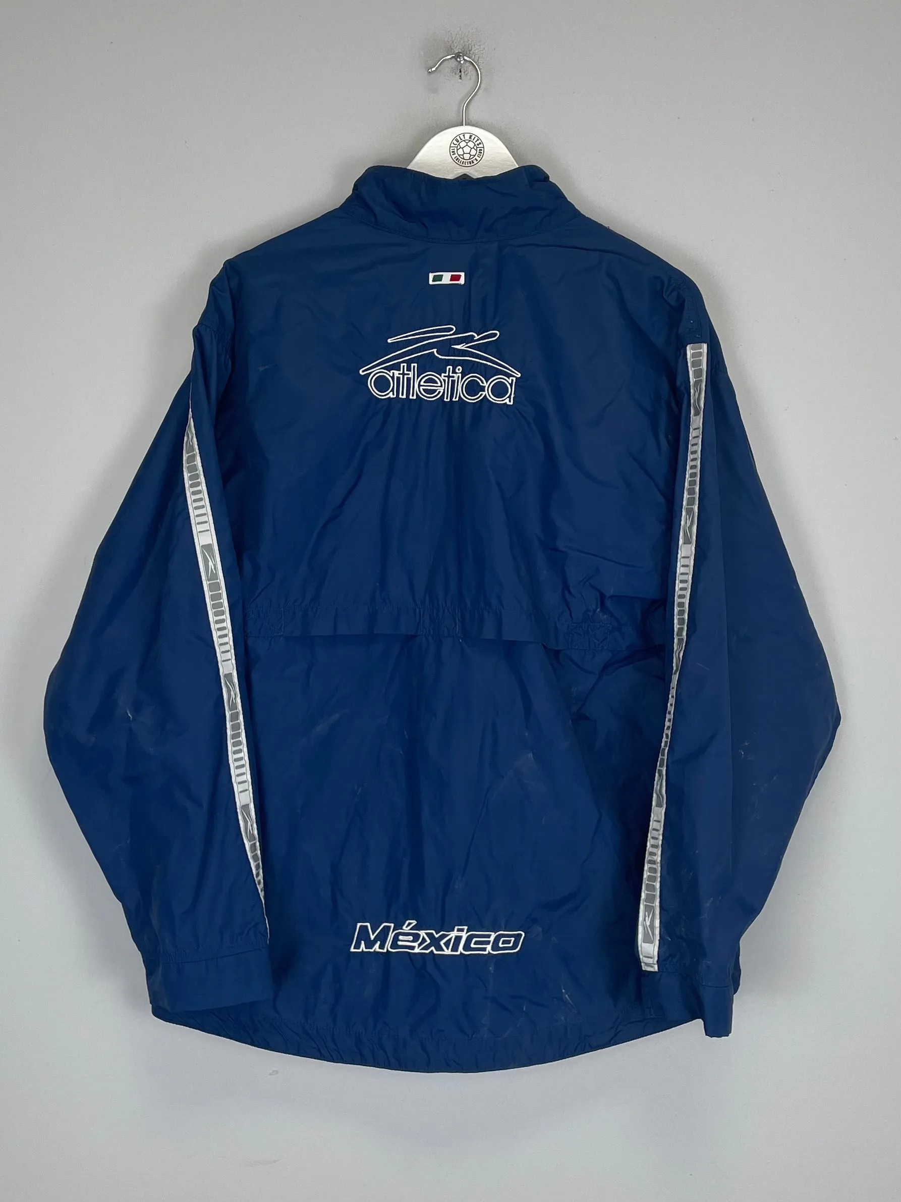 2001/02 MEXICO 1/4 ZIP TRACK JACKET (M) ATLETICA