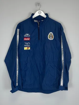 2001/02 MEXICO 1/4 ZIP TRACK JACKET (M) ATLETICA