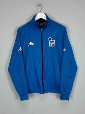2002 ITALY TRACK JACKET (M) KAPPA