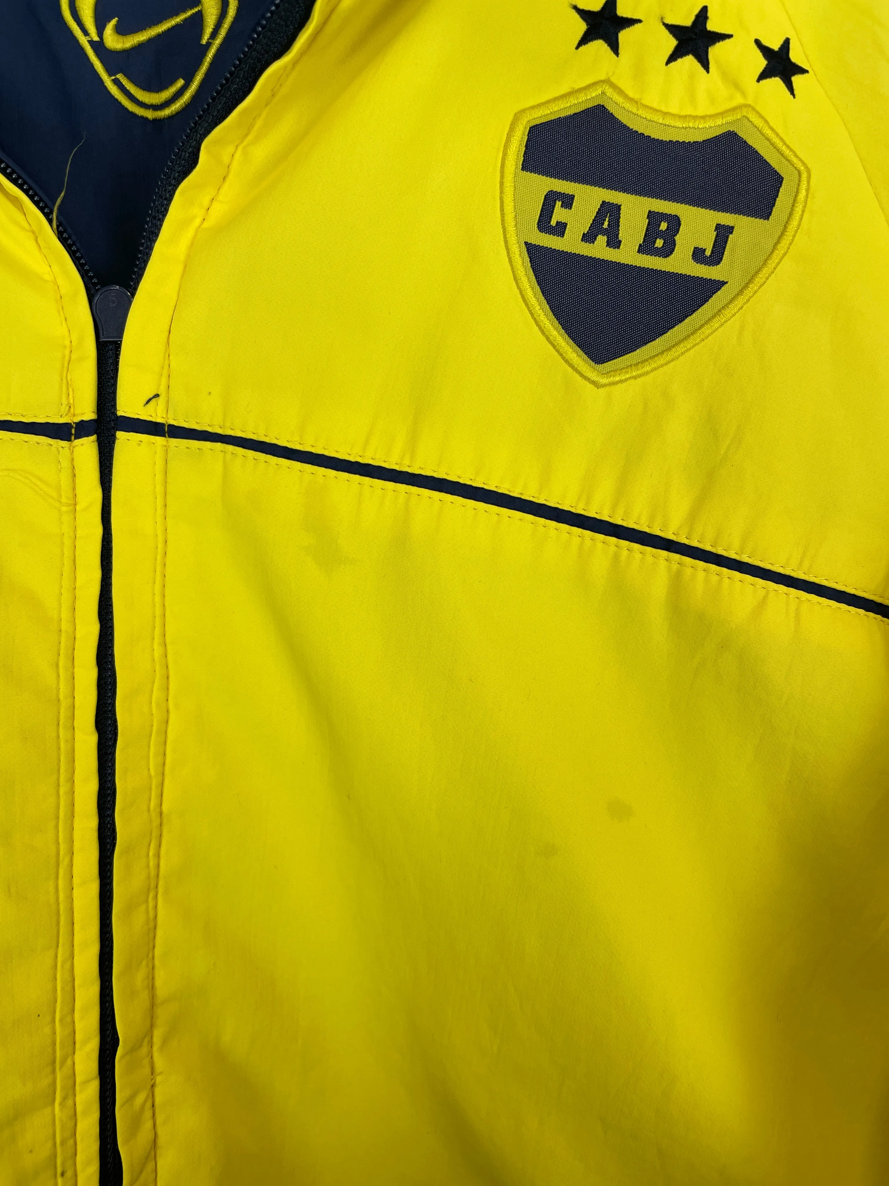 2004/06 BOCA JUNIORS TRACK JACKET (S) NIKE