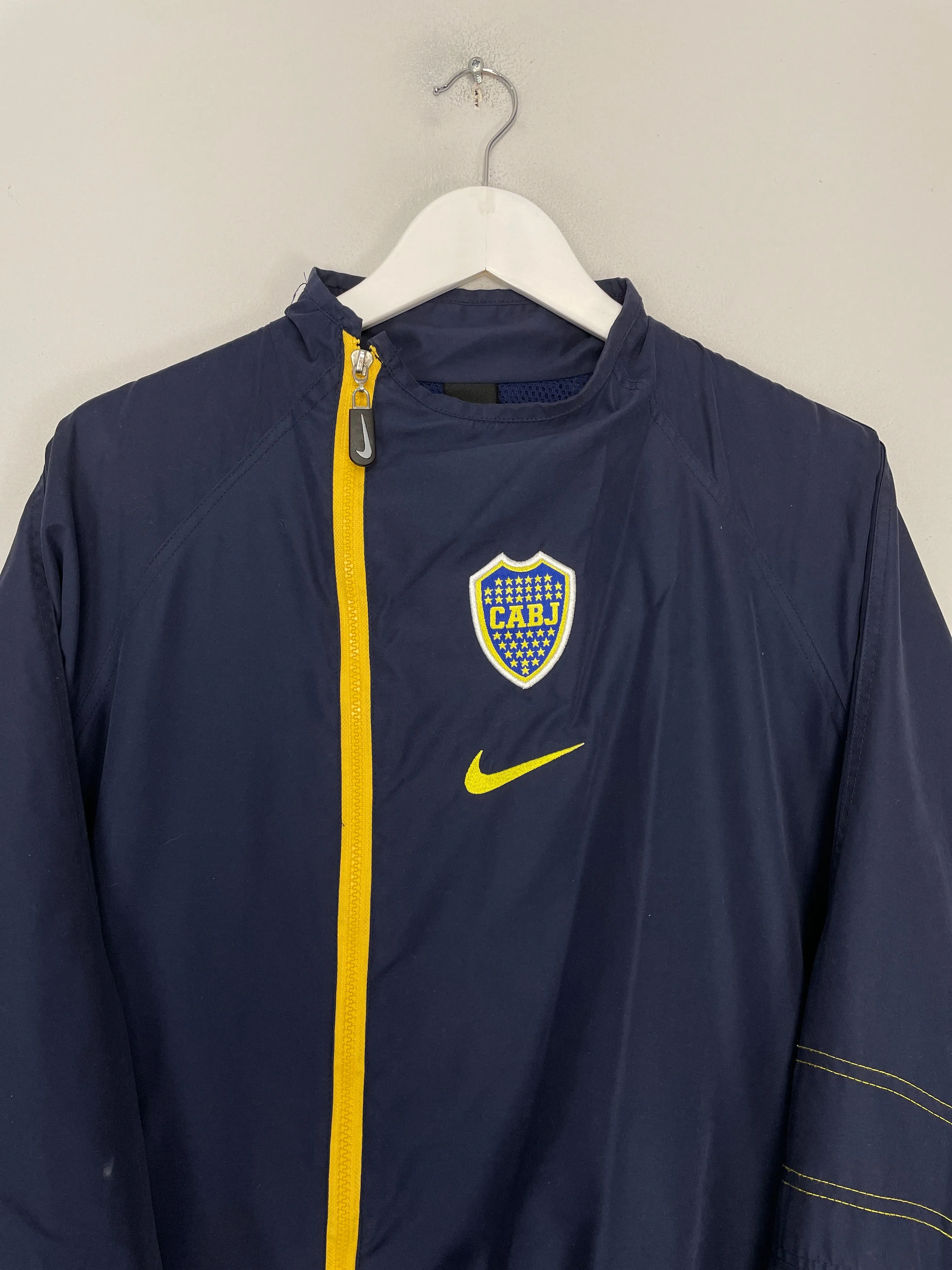 2005/06 BOCA JUNIORS TRACK JACKET (M) NIKE