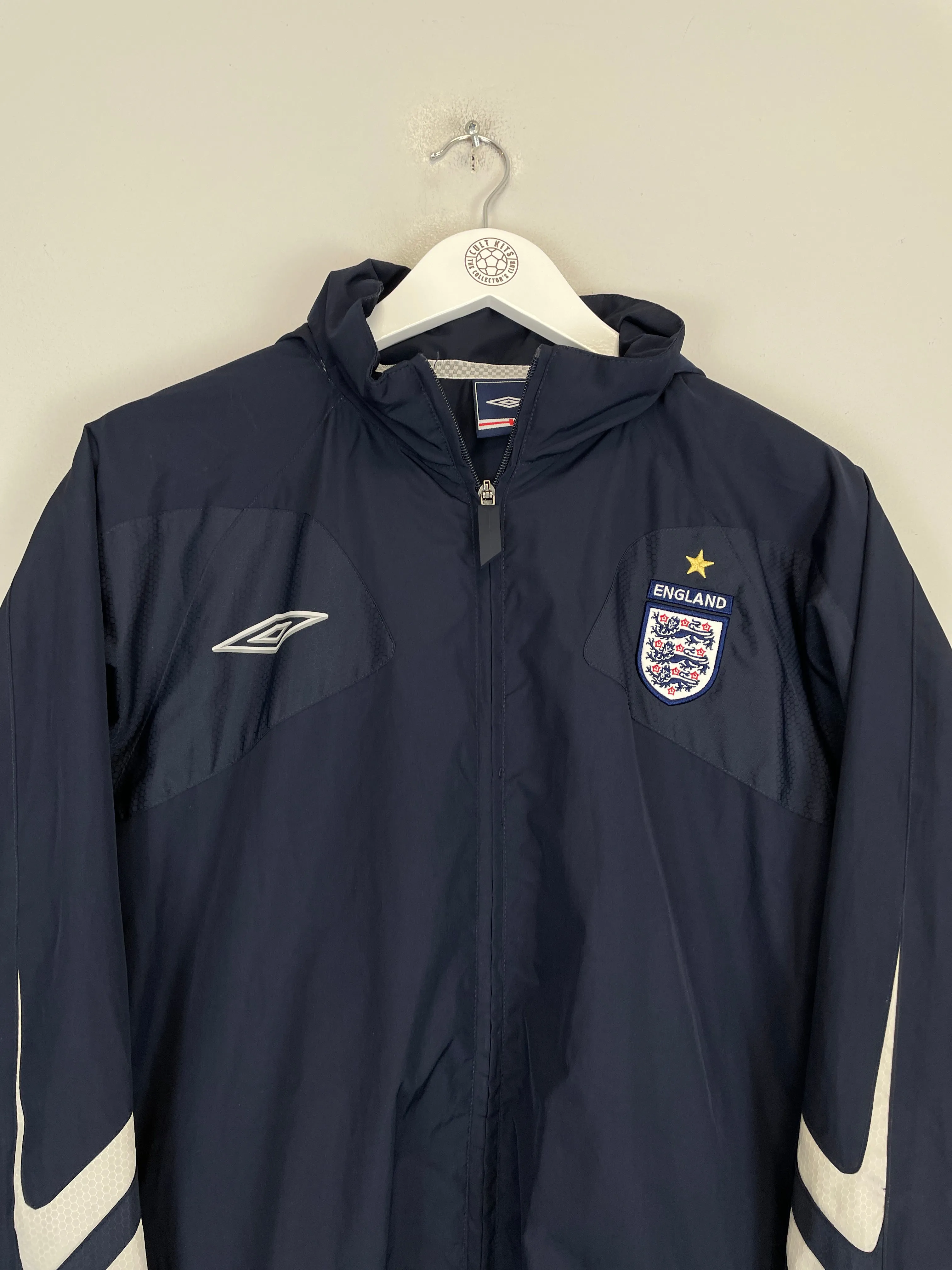 2006/07 ENGLAND TRACK JACKET (L) UMBRO