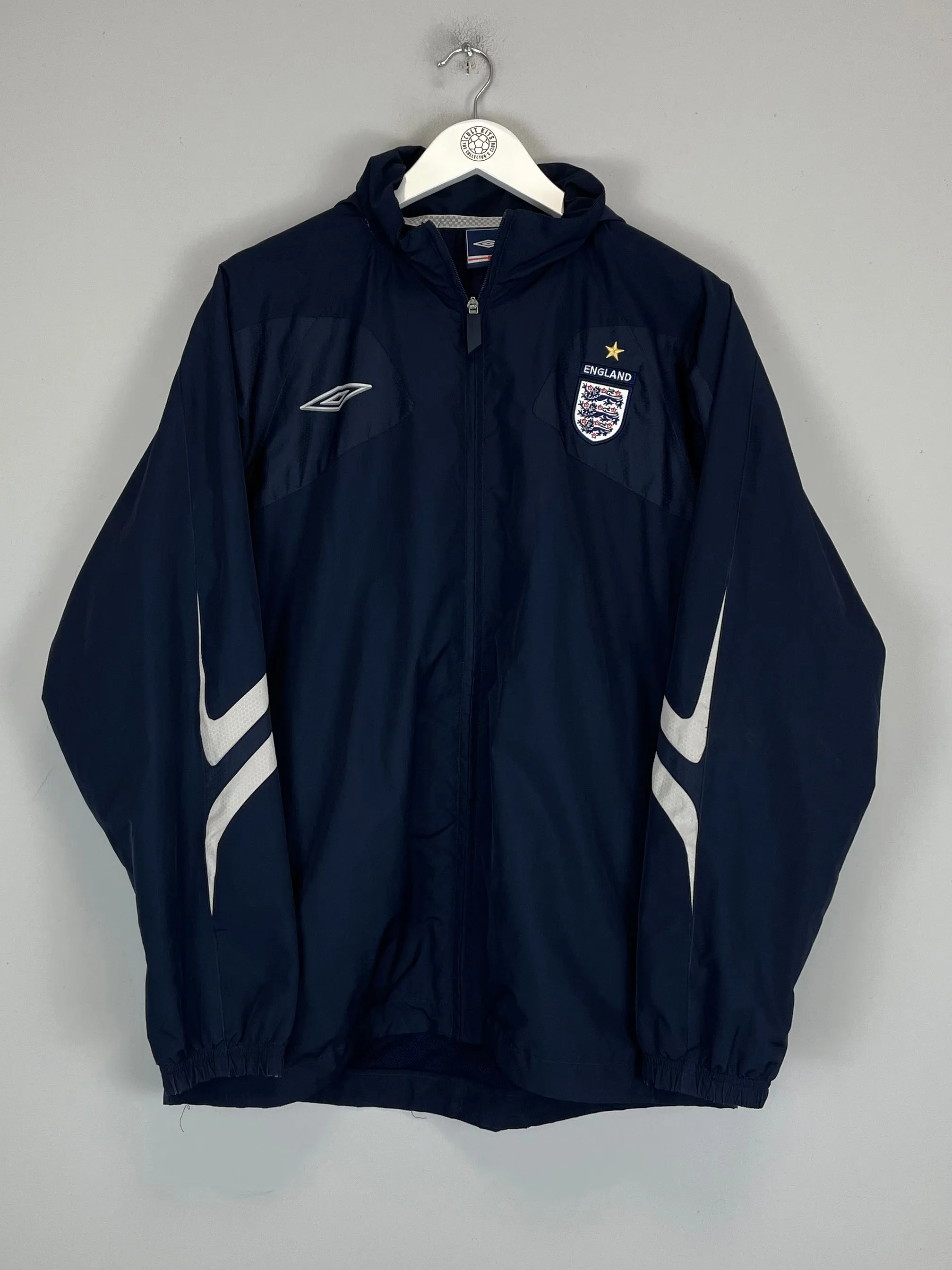 2006/07 ENGLAND TRACK JACKET (L) UMBRO