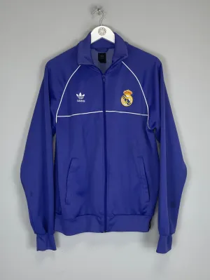 2008/09 REAL MADRID TRACK JACKET (M) ADIDAS