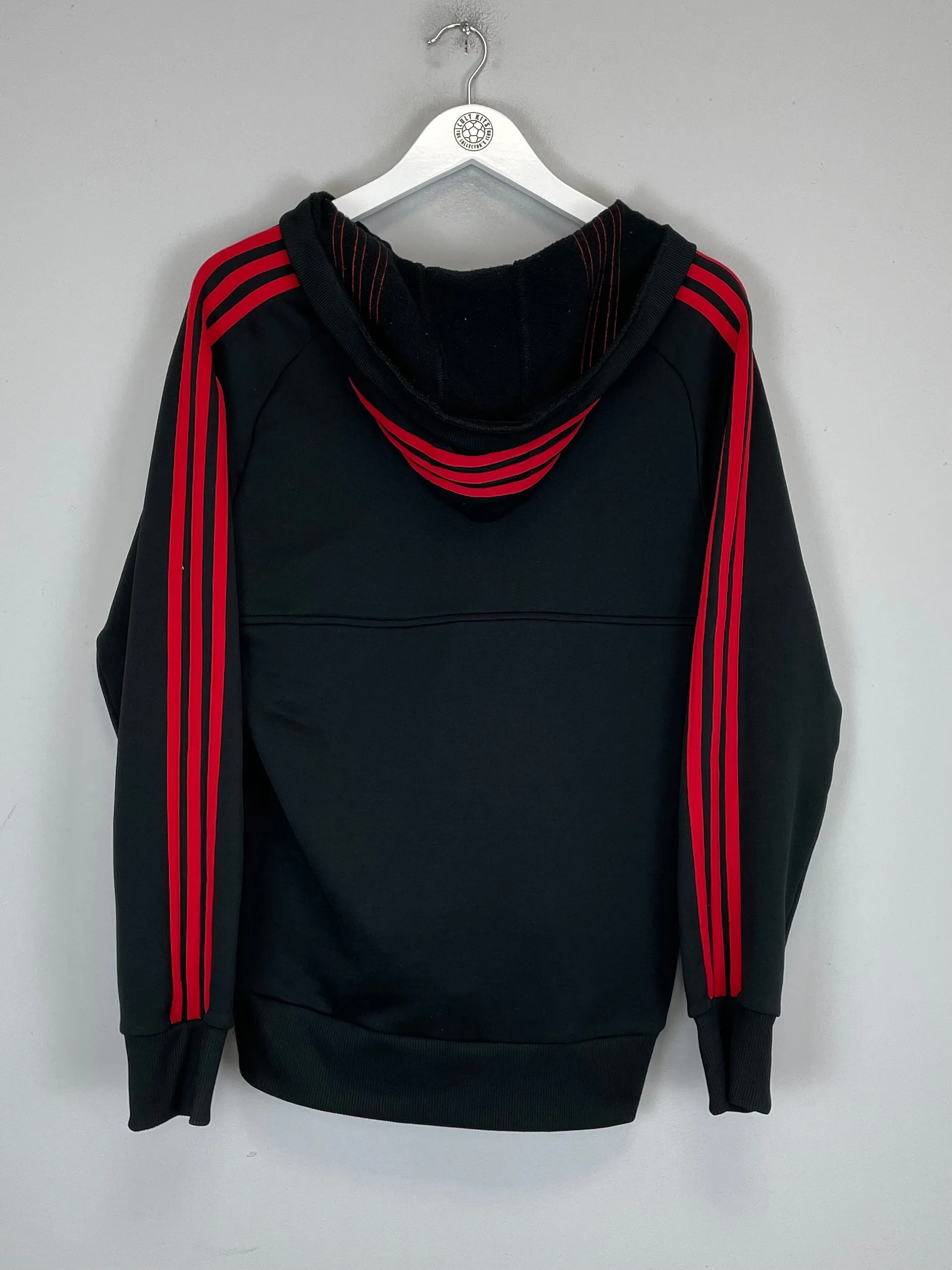 2012/13 AC MILAN HOODED TRACK JACKET (M) ADIDAS