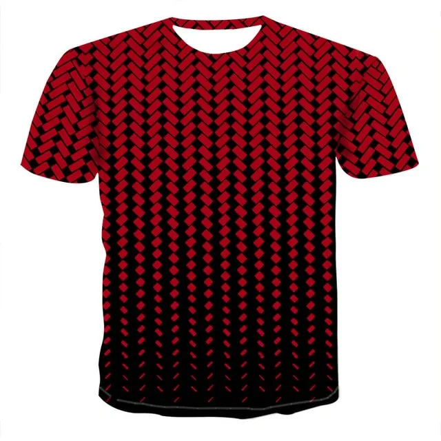 2020 Summer New 3d T shirt Men Short sleeve shirt Funny T shirts Japan Punk Anime Gothic  3dT-shirt Mens Clothing