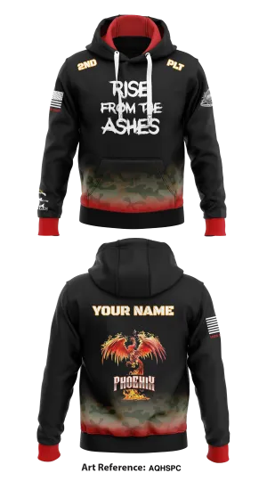 2ND PLT Phoenix Store 1  Core Men's Hooded Performance Sweatshirt - AqHSpC