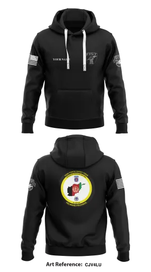 3-71 CAV FIST  Store 1  Core Men's Hooded Performance Sweatshirt - CJv4LU