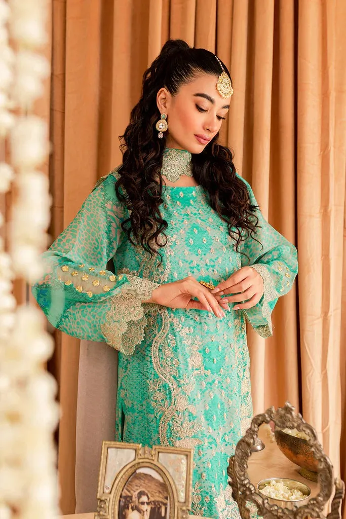 3-Pc Charizma Embroidered Chiffon VSL-02