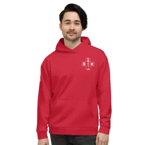 352d SOSS/OSM Store 1  Core Men's Hooded Performance Sweatshirt - En8c9fRED