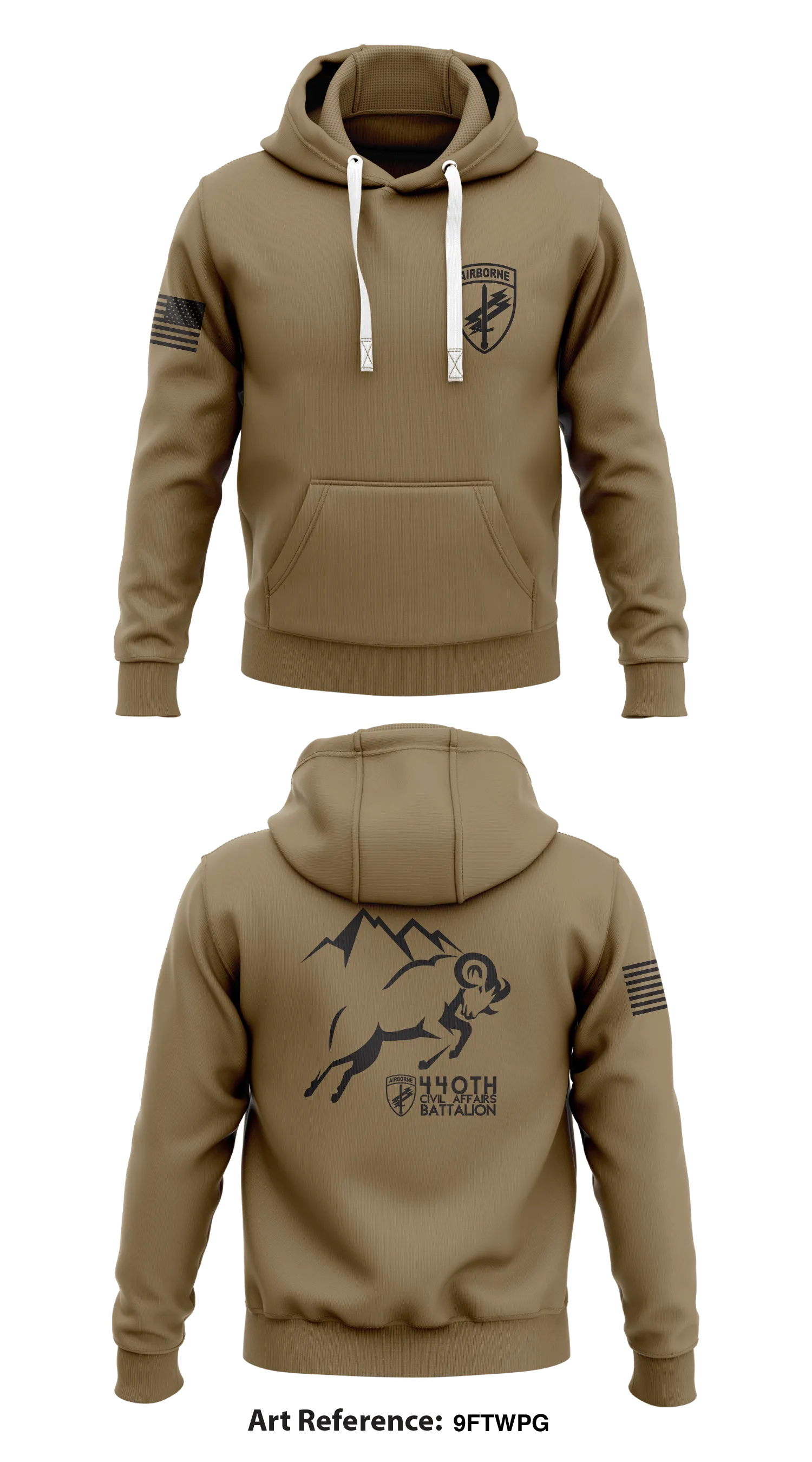 44th Civil Affairs Battalion Store 1  Core Men's Hooded Performance Sweatshirt - 9FTWpg
