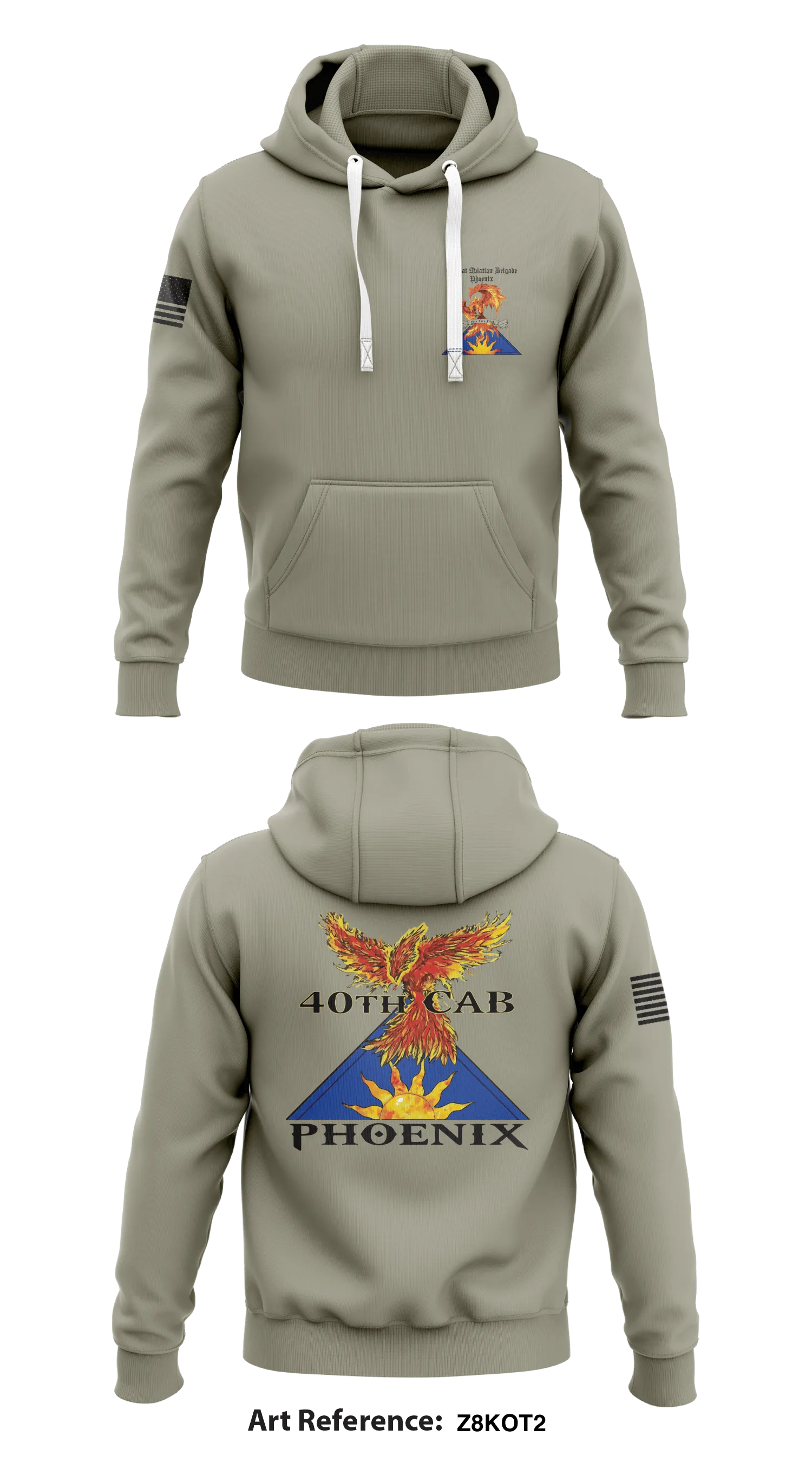 4th Combat Aviation Brigade Store 1  Core Men's Hooded Performance Sweatshirt - z8Kot2