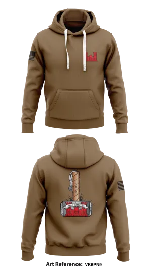 554th ECC Store 1  Core Men's Hooded Performance Sweatshirt - vk6pN9