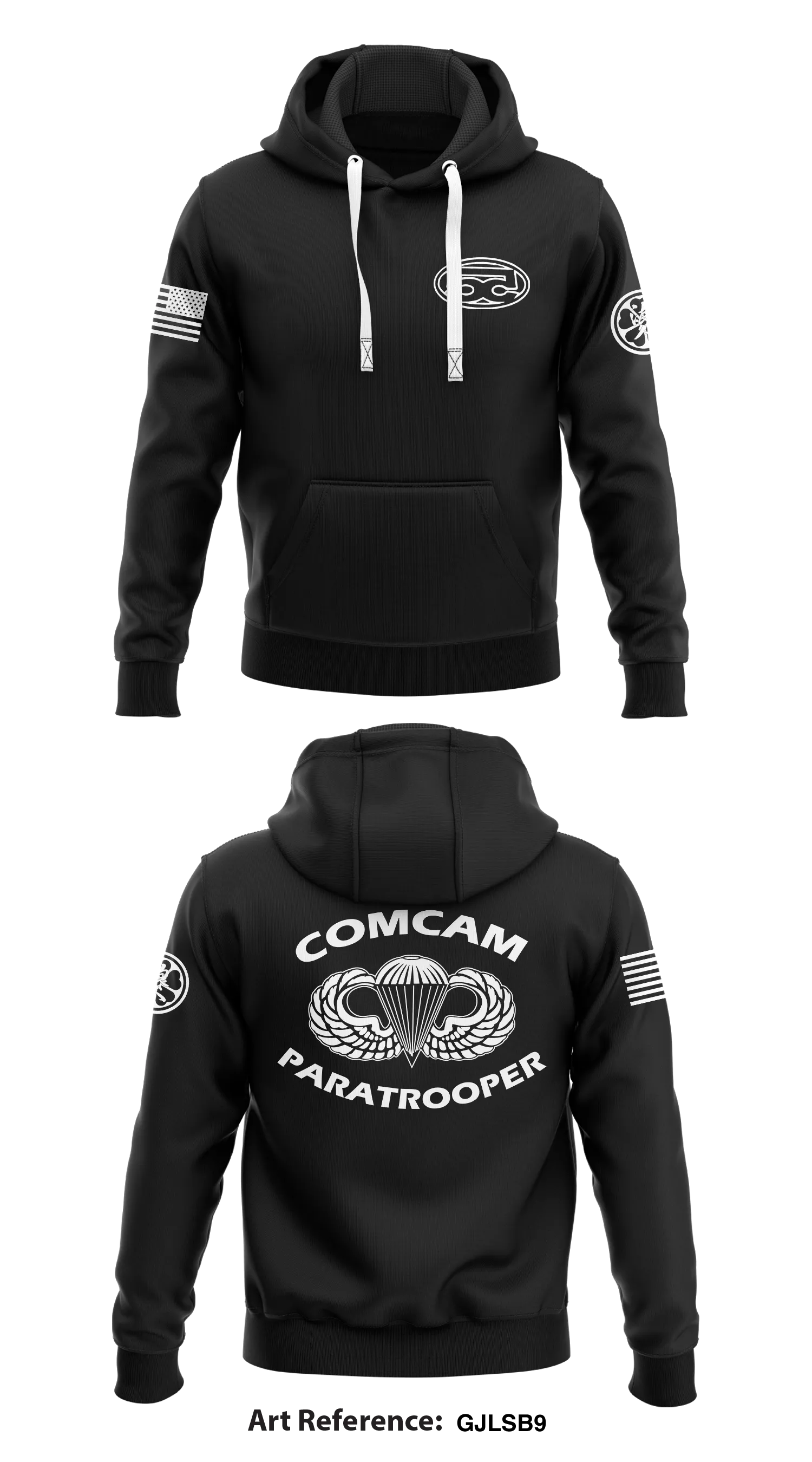 55th Signal Company (COMCAM) Store 1  Core Men's Hooded Performance Sweatshirt - gjLsb9