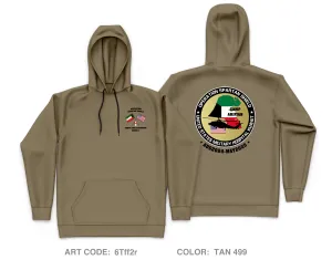 586th Field Hospital Core Men's Hooded Performance Sweatshirt - 6Tff2r