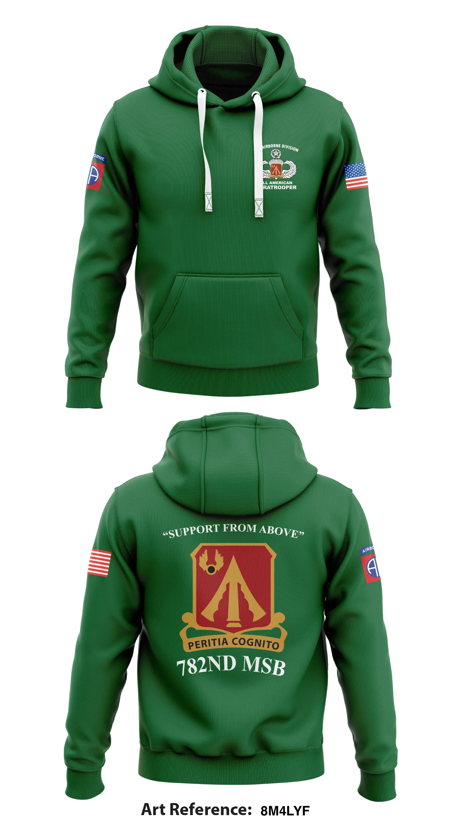 782nd MSB   Core Men's Hooded Performance Sweatshirt - 8m4LyF