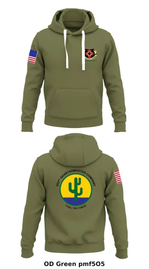 952nd QuarterMaster Co Store 1  Core Men's Hooded Performance Sweatshirt - pmf5O5