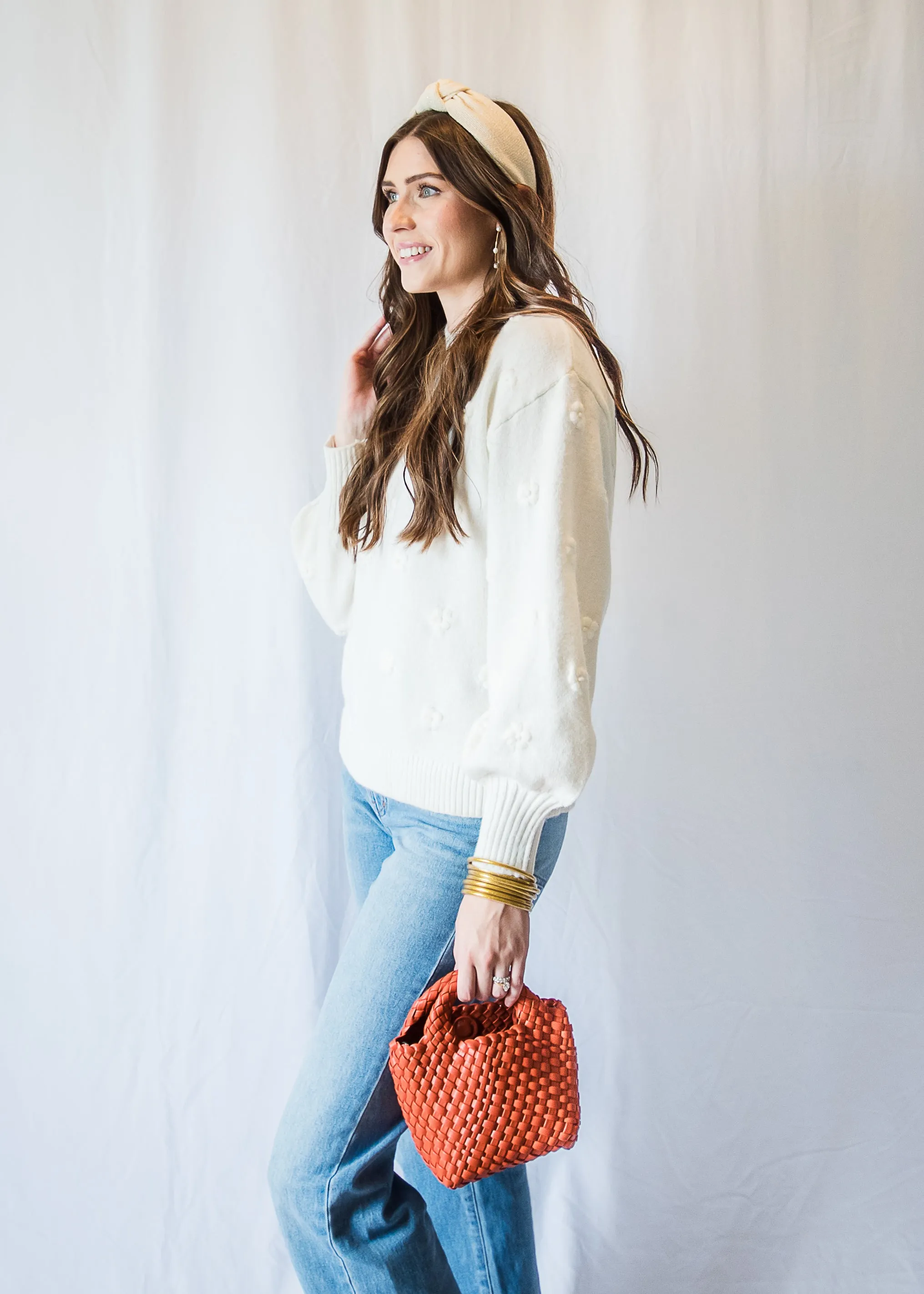 A Bundled Up Bouquet Sweater