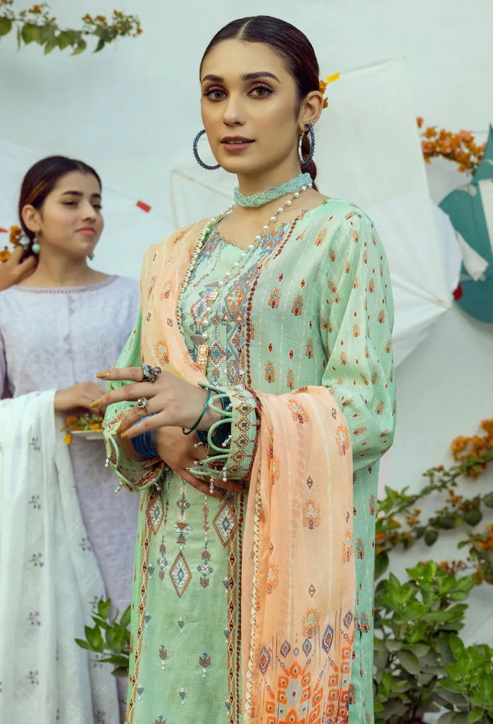 Adans Libas Umang 2 Embroidered Suvic Lawn 3pcs